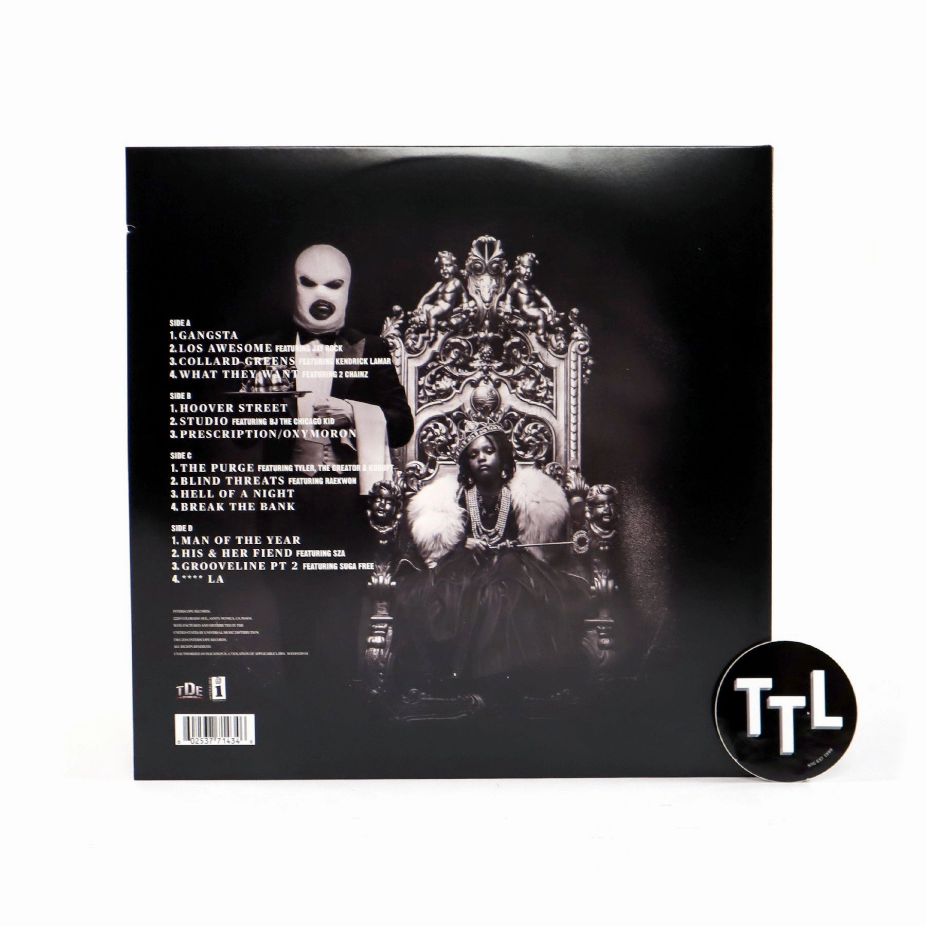 Schoolboy Q: Oxymoron Vinyl 2LP