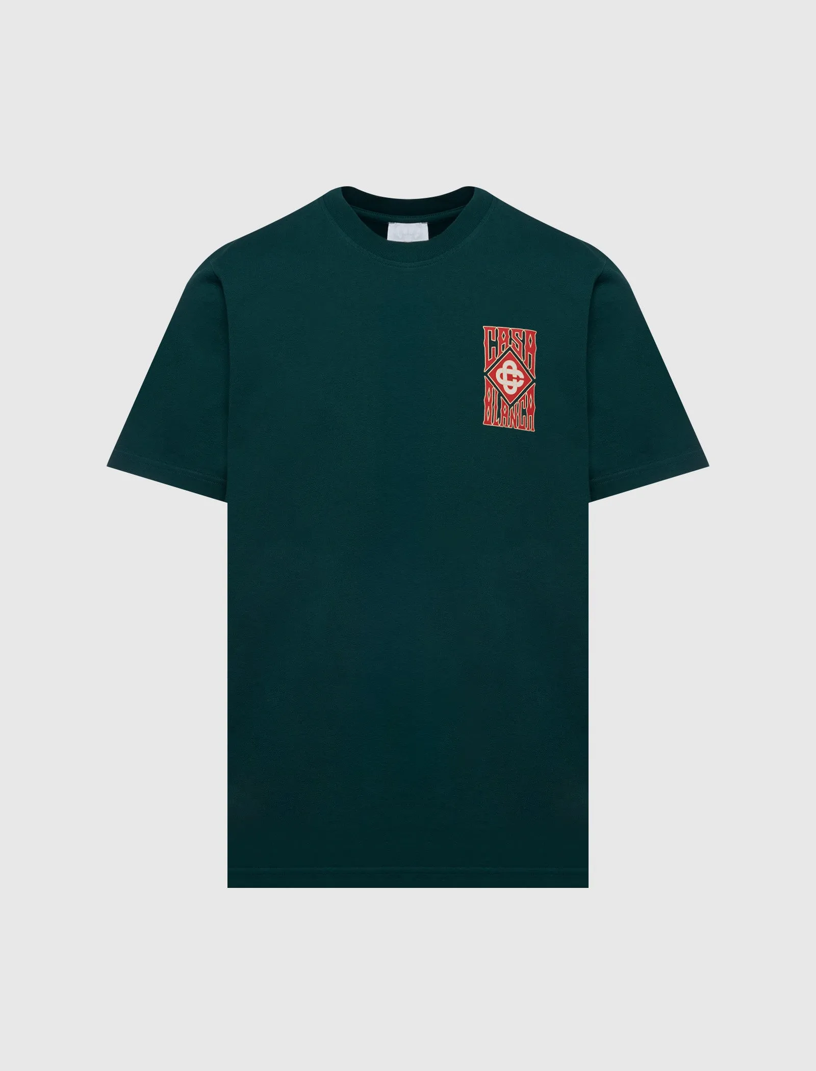 Screen Printed Tee Comfortable Periphery Safety Crew Neck Collar