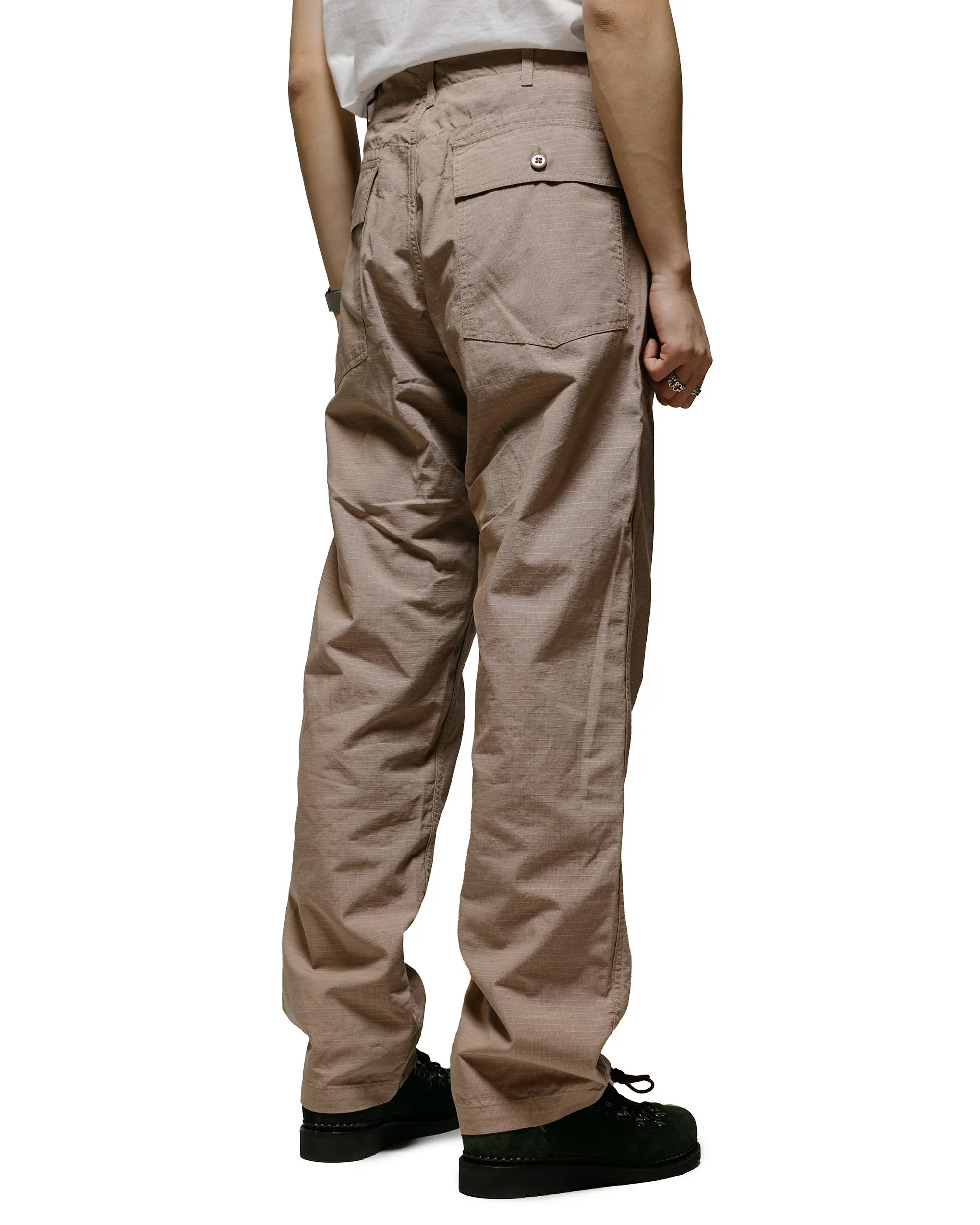 Wrist Straps Engineered Garments Fatigue Pant Khaki Cotton Ripstop