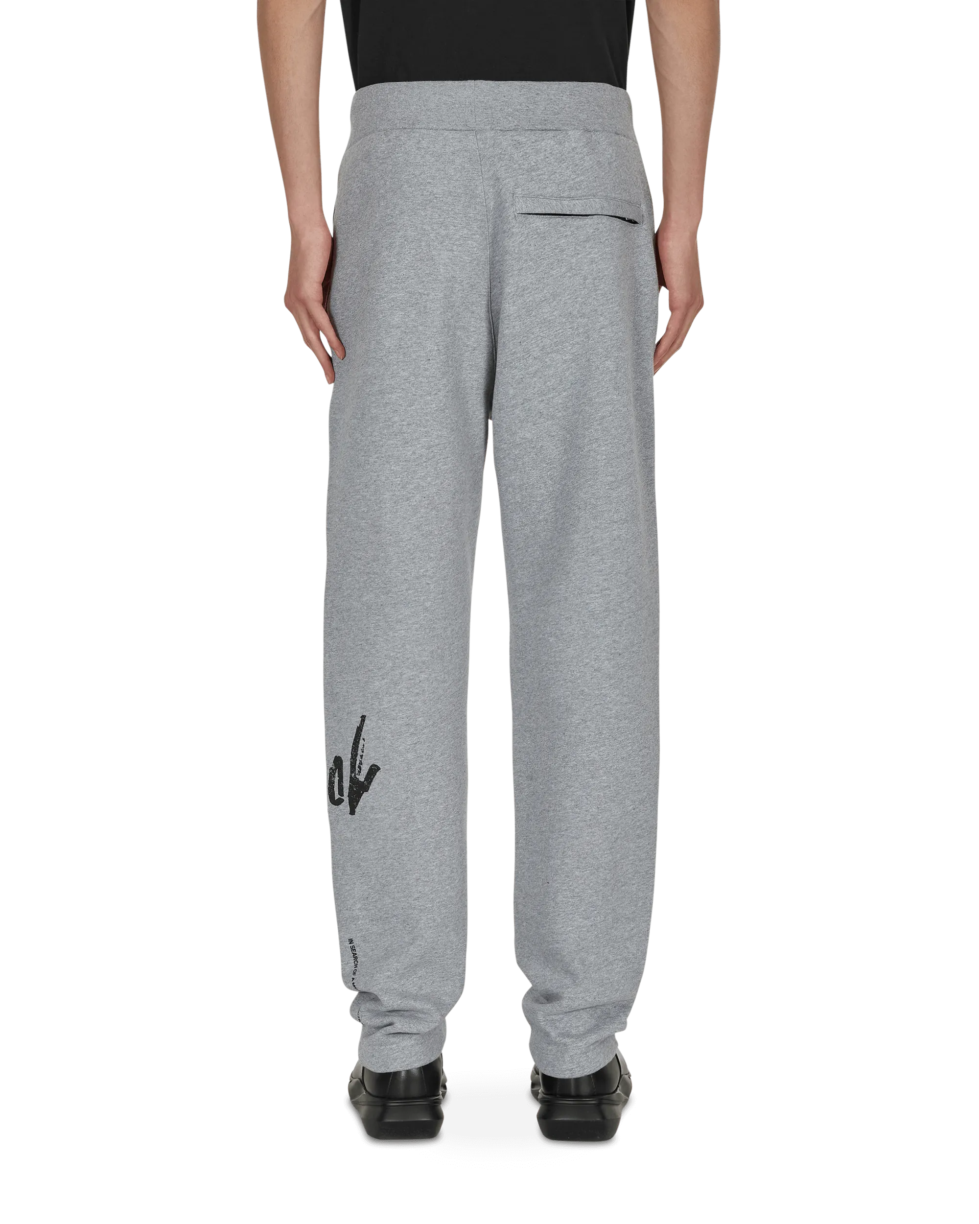 Script Sweatpants Grey Saving Opportunity
