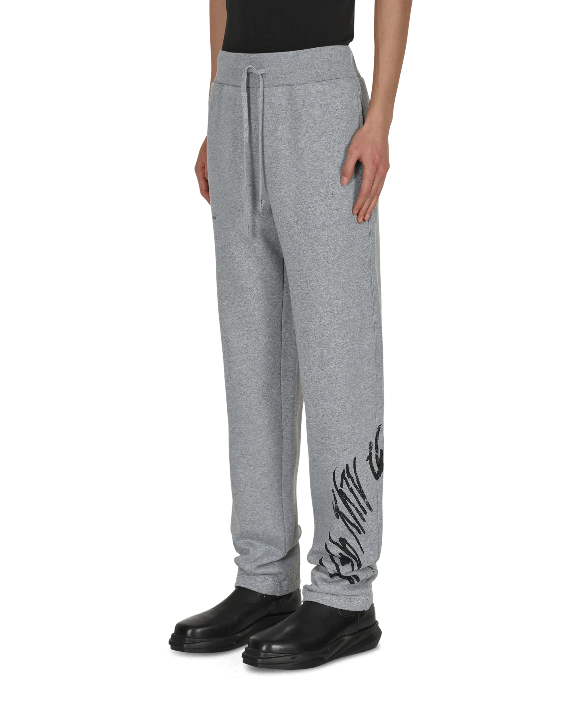 Seaweed Script Sweatpants Grey