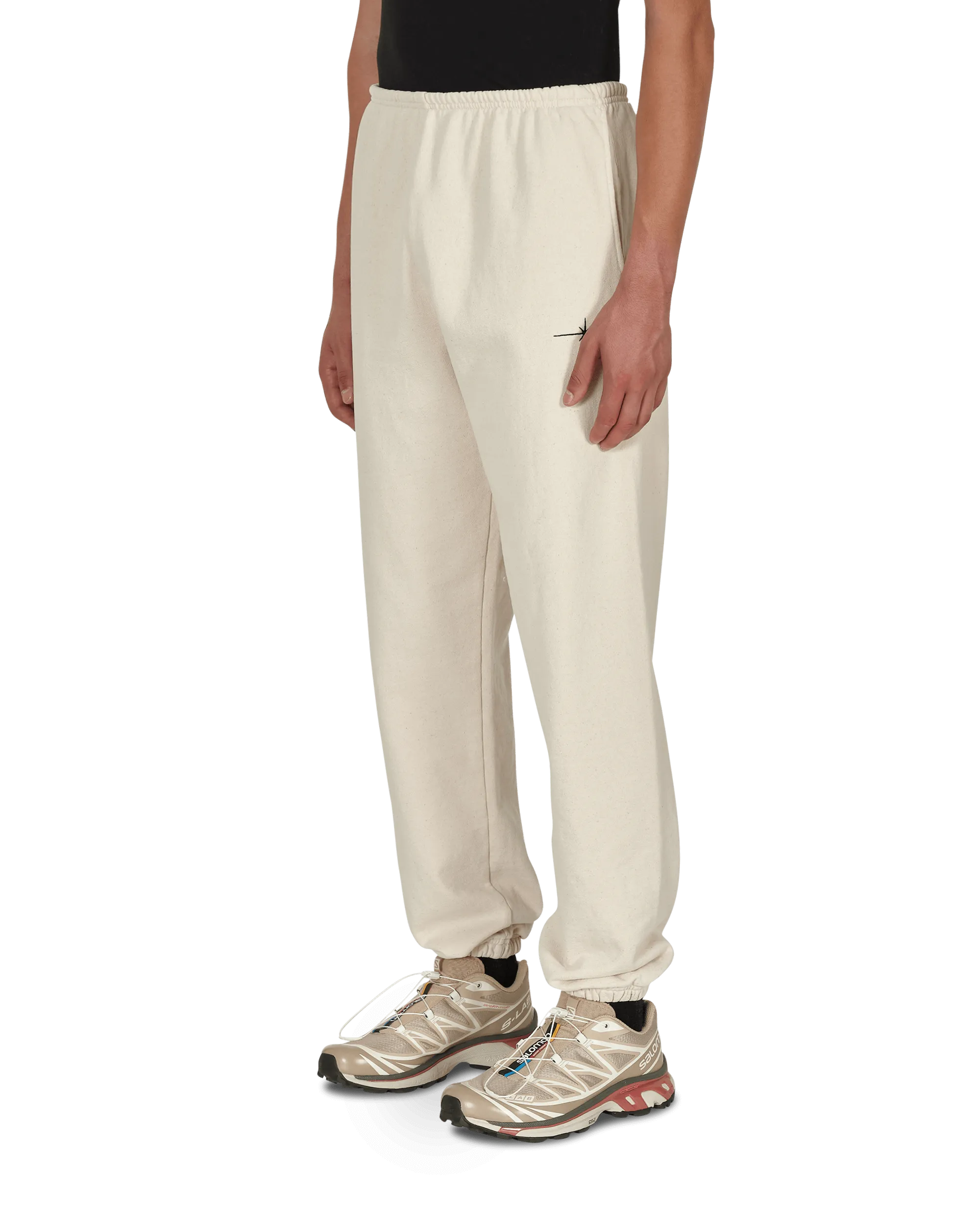 Comfortable-Collar Shining Star Sweatpants Beige