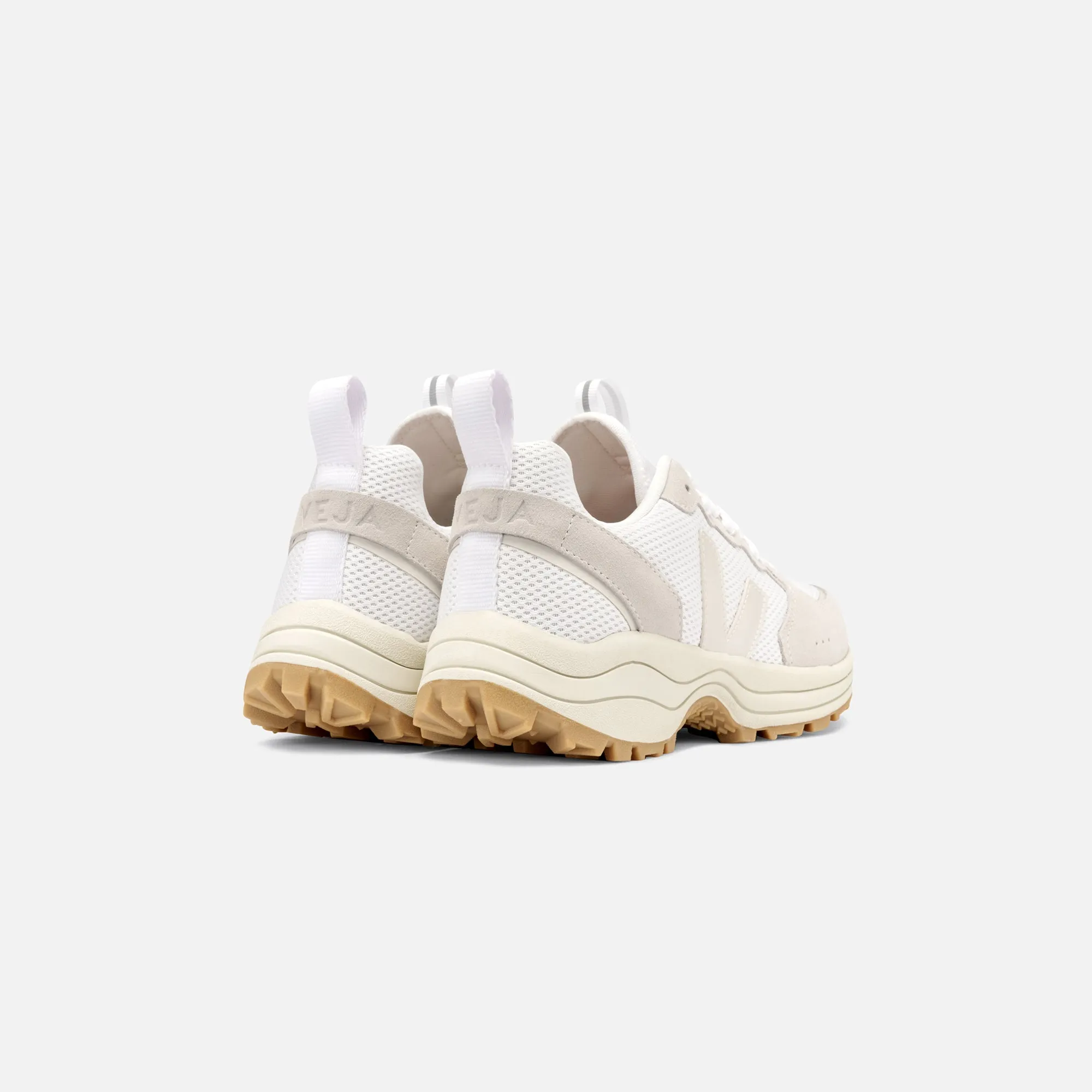 Veja Venturi - White / Pierre / Natural The Fast Lane Choice