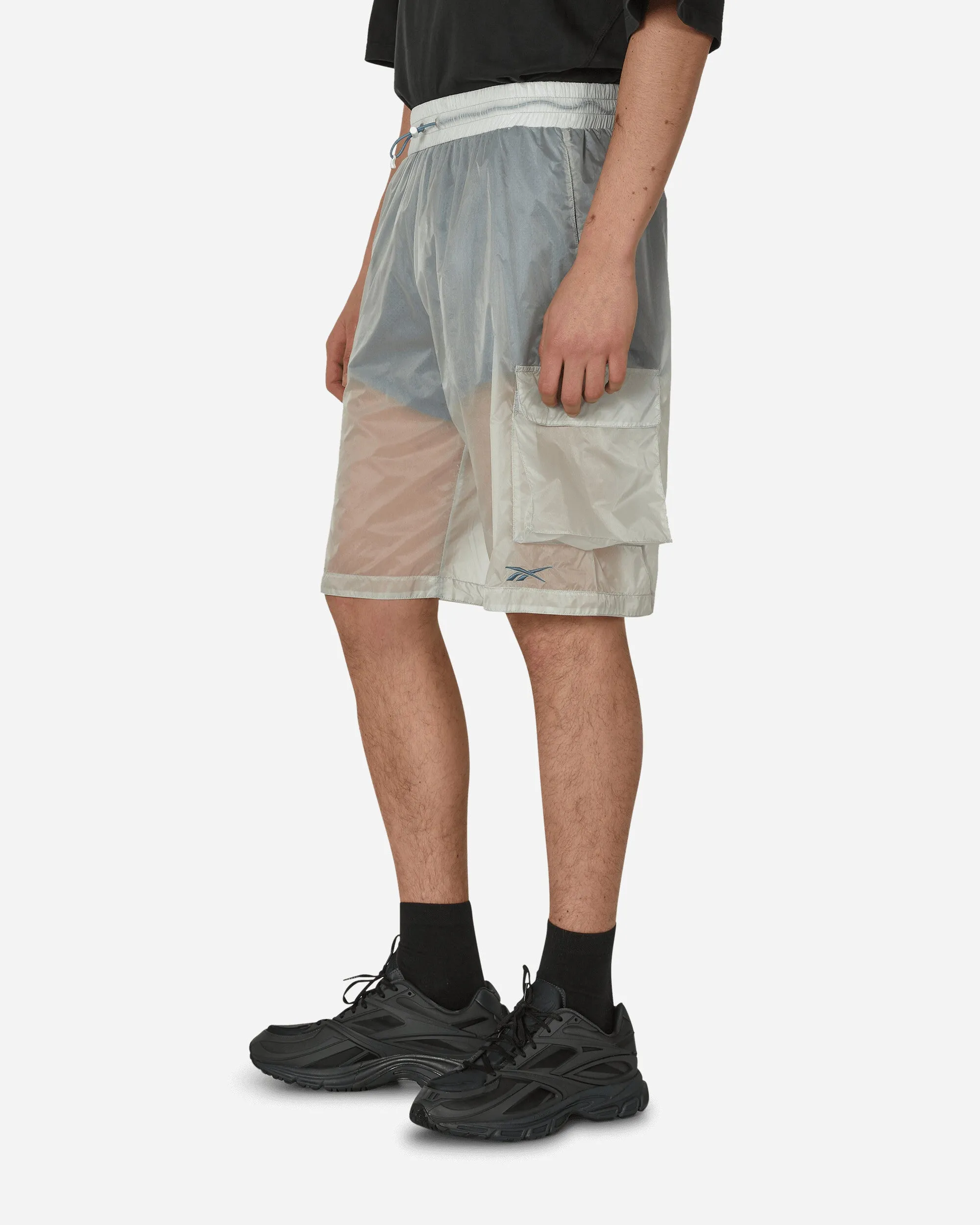 See Through Shorts Crystal Blue Mixed Style