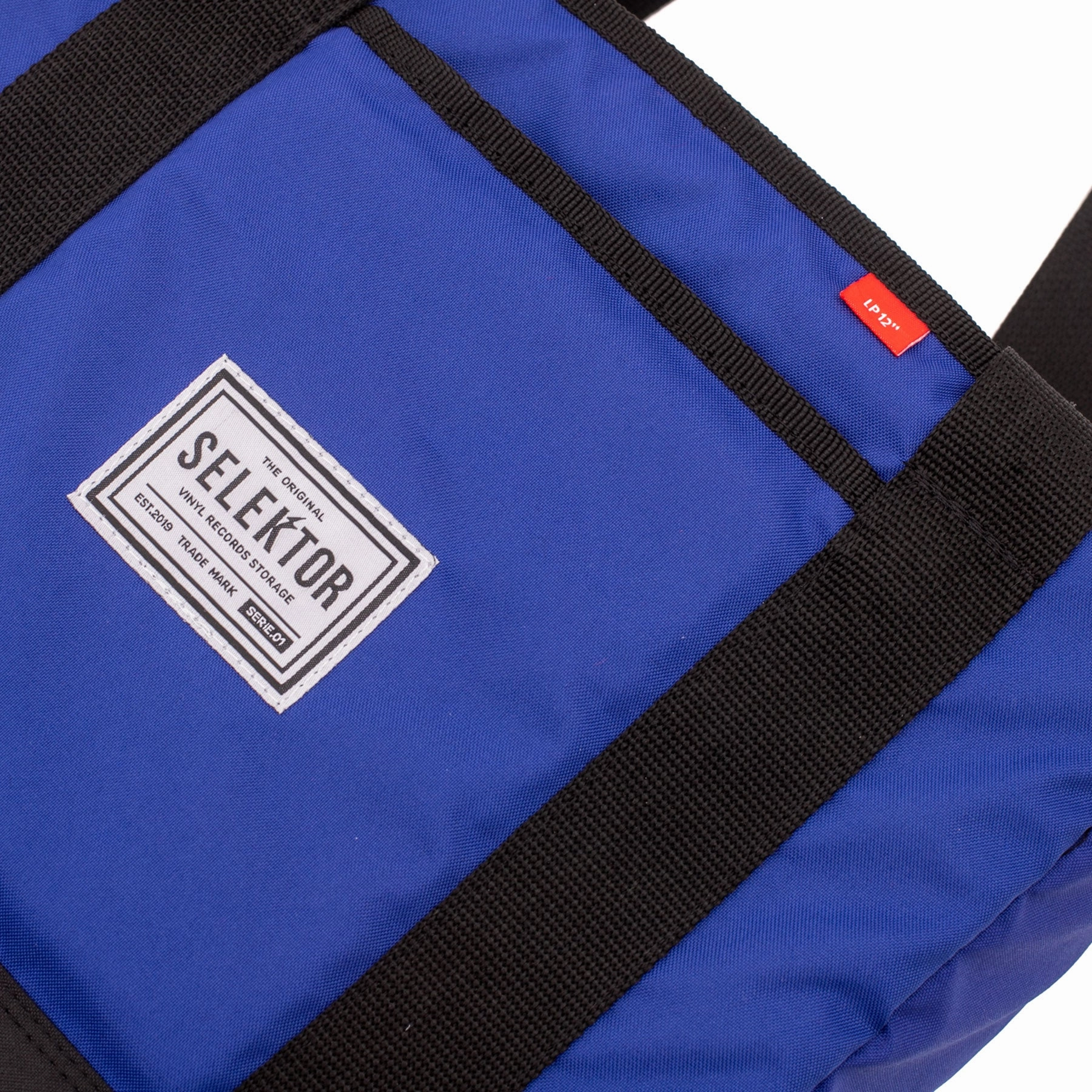 Selektor: Classic Light Vinyl LP Bag - Blue / Black