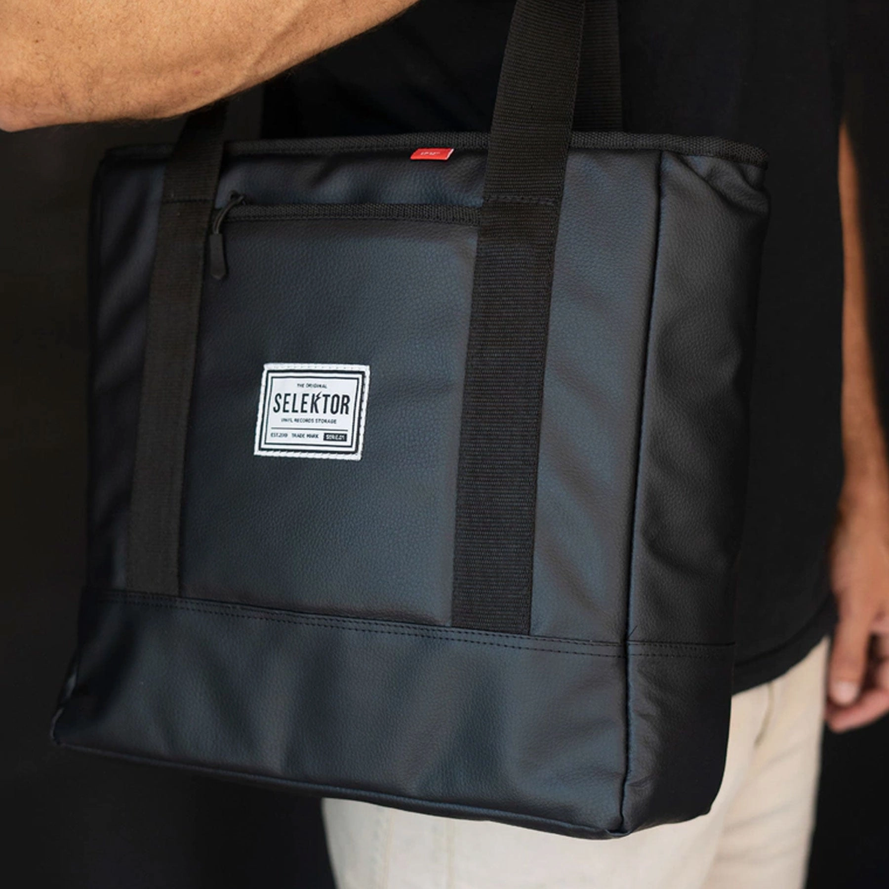 Selektor: Classic Vinyl LP Record Bag - Special Edition / Vegan Leather