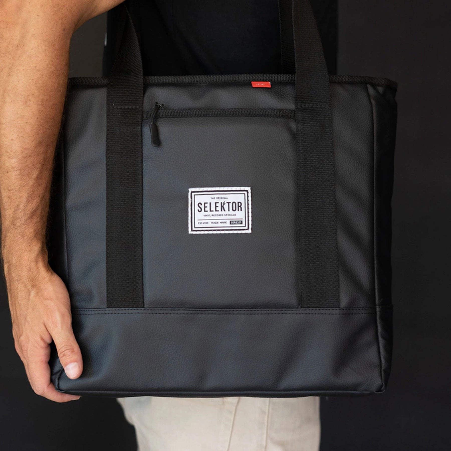 Selektor: Classic Vinyl LP Record Bag - Special Edition / Vegan Leather