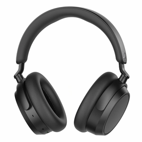 Sennheiser Accentum Plus Wireless Noise-Cancelling Over-Ear Headphones (Black) hi-fi unbalanced input,hi-fi signal purity,hi-fi acoustic panel