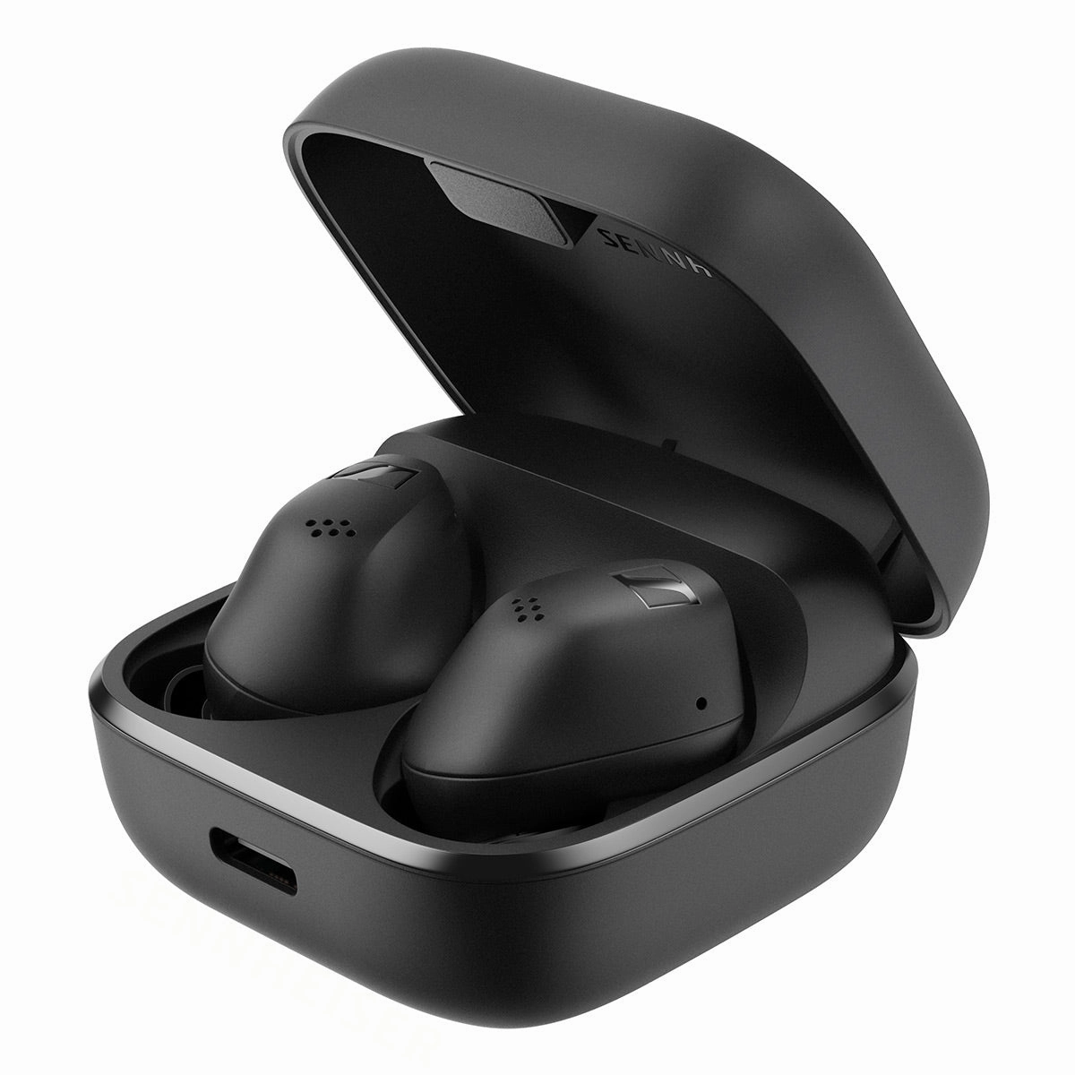 Sennheiser Accentum True Wireless Noise-Cancelling Earbuds (Black) hi-fi audio receiver with HDMI,hi-fi speaker terminal,hi-fi home hi-res audio