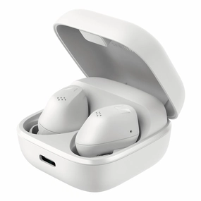 Sennheiser Accentum True Wireless Noise-Cancelling Earbuds (White) hi-fi audio receiver with HDMI,hi-fi speaker terminal,hi-fi home hi-res audio