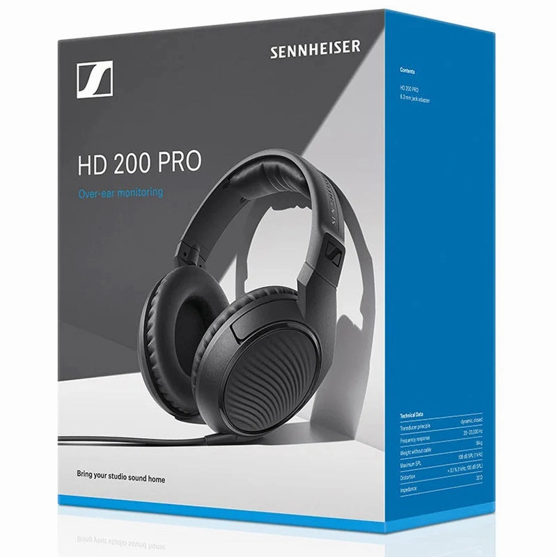 Sennheiser HD 200 Pro - Studio Headphones (Each)