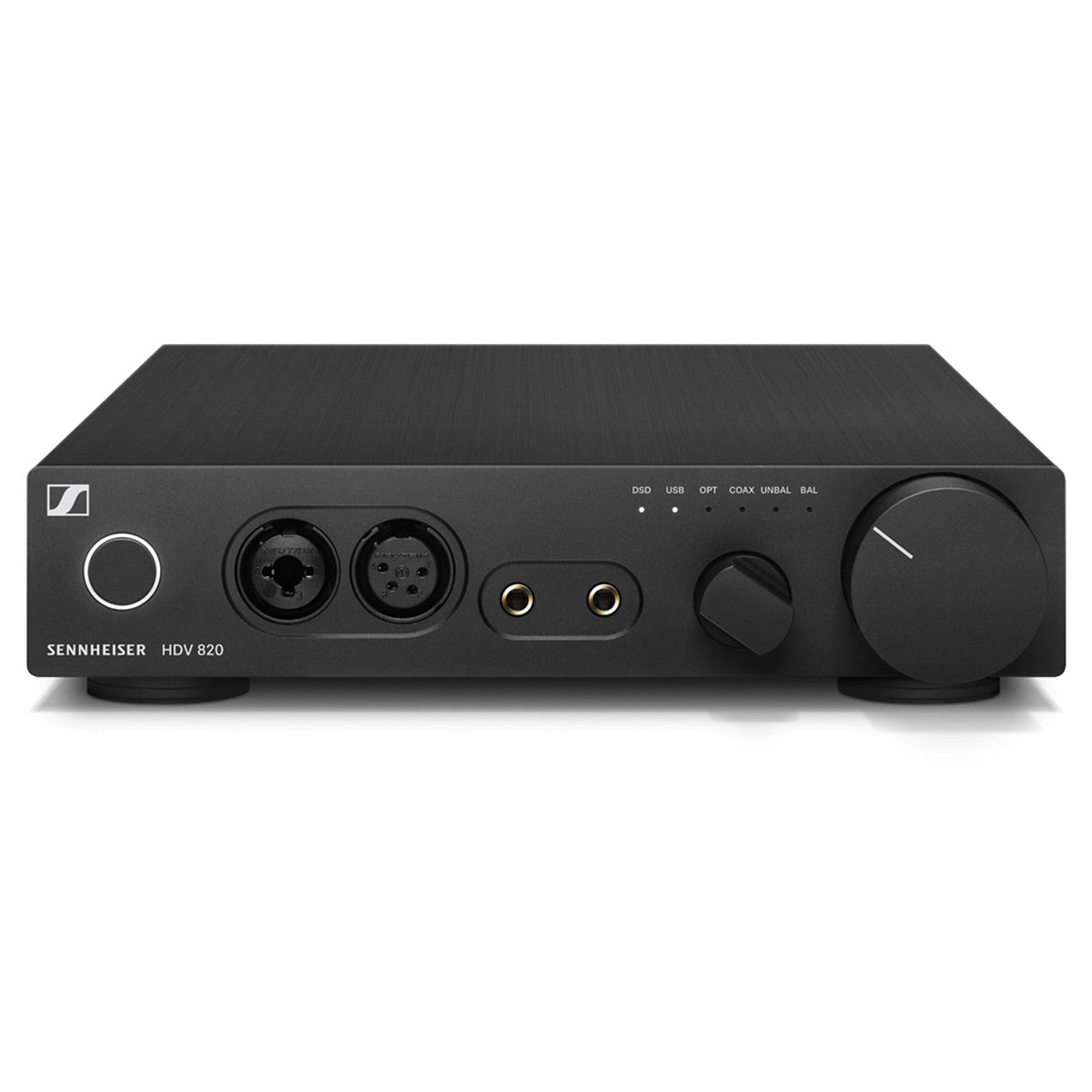 Sennheiser HD 800 S Open-Back Audiophile Headphones and HDV 820 Reference Headphone Amplifier/DAC Bundle