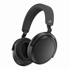 Sennheiser MOMENTUM 4 Wireless Bluetooth Over-Ear Headphones with Adaptive Noise Cancellation (Black) hi-fi unbalanced input,hi-fi signal purity,hi-fi acoustic panel