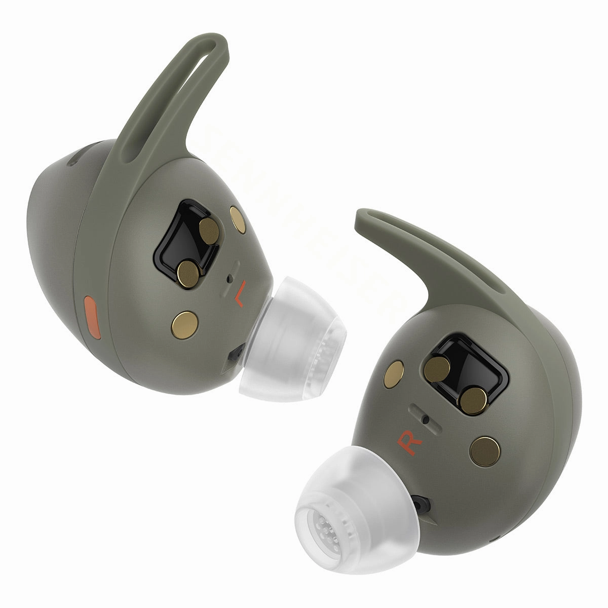 Sennheiser Momentum Sport True Wireless Earbuds with Adaptive Noise Cancellation (Olive)
