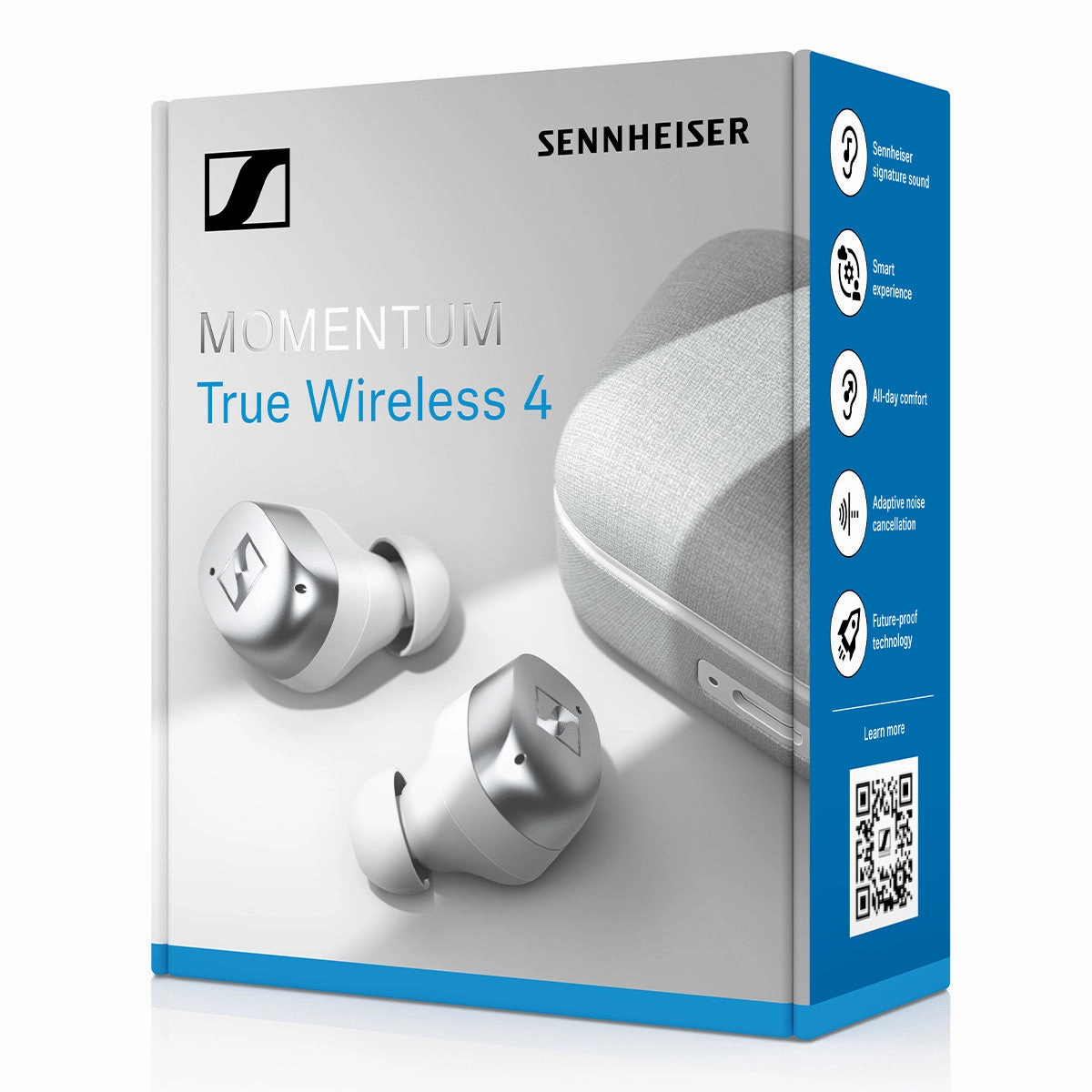 Sennheiser Momentum True Wireless 4 Earbuds (White Silver)
