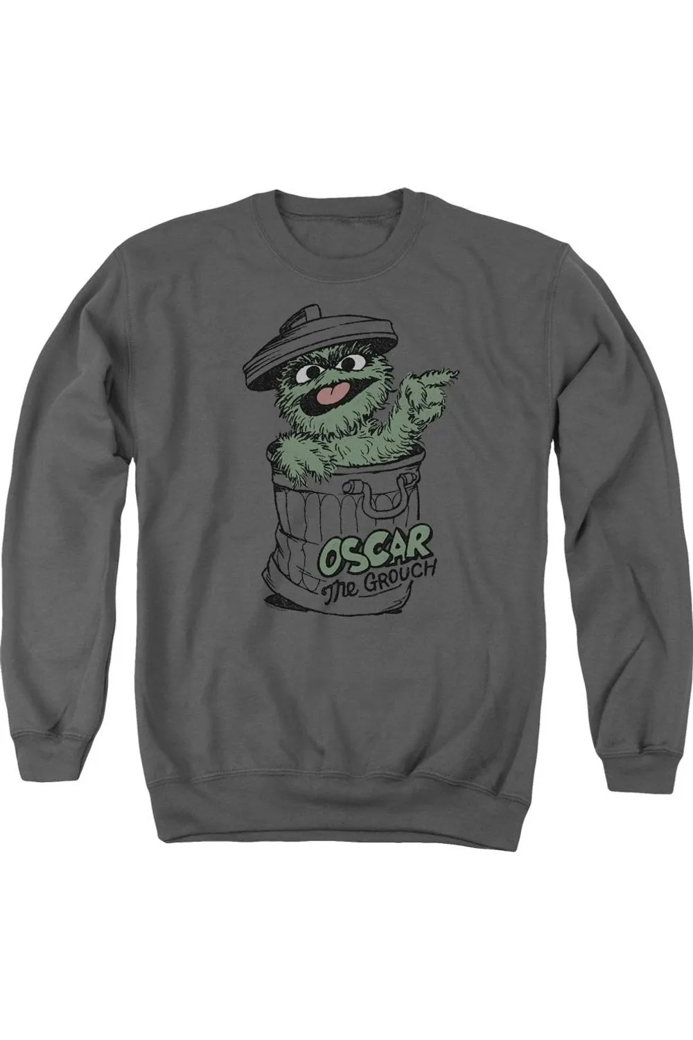 Pull à capuche adulte précoce de Sesame Street Grouch