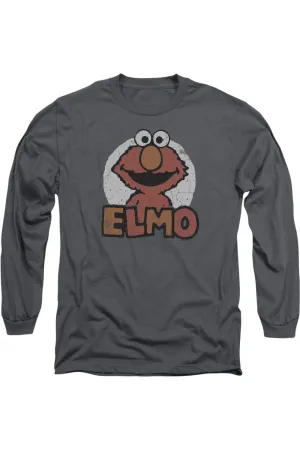 T-shirt manche longue pour adulte Elmo de Sesame Street