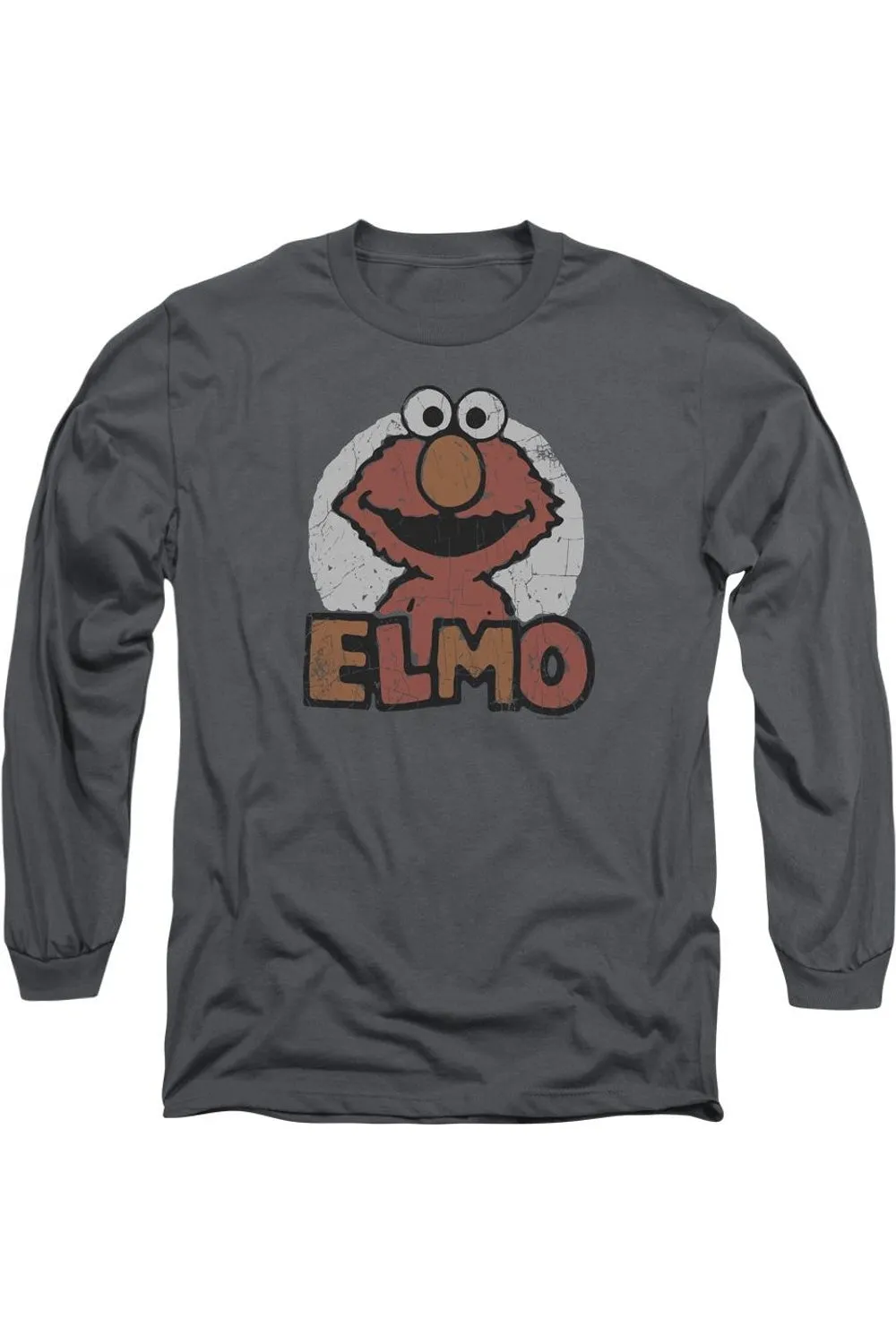 T-shirt manche longue pour adulte Elmo de Sesame Street