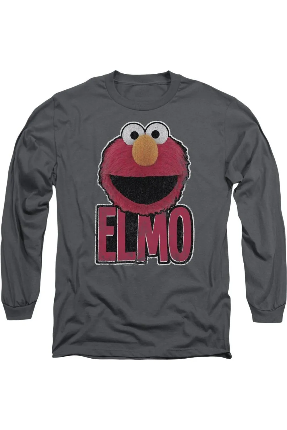 T-shirt manches longues adulte Elmo Smile de Sesame Street