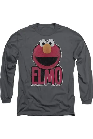 T-shirt manches longues adulte Elmo Smile de Sesame Street