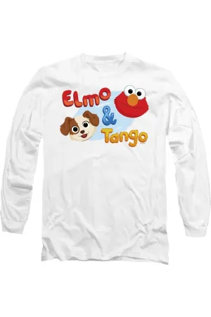T-shirt manche longue adulte Sesame Street Furry Friends Forever Elmo & Tango