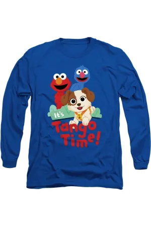 T-shirt manche longue pour adulte Sesame Street Furry Friends Forever Tango Time