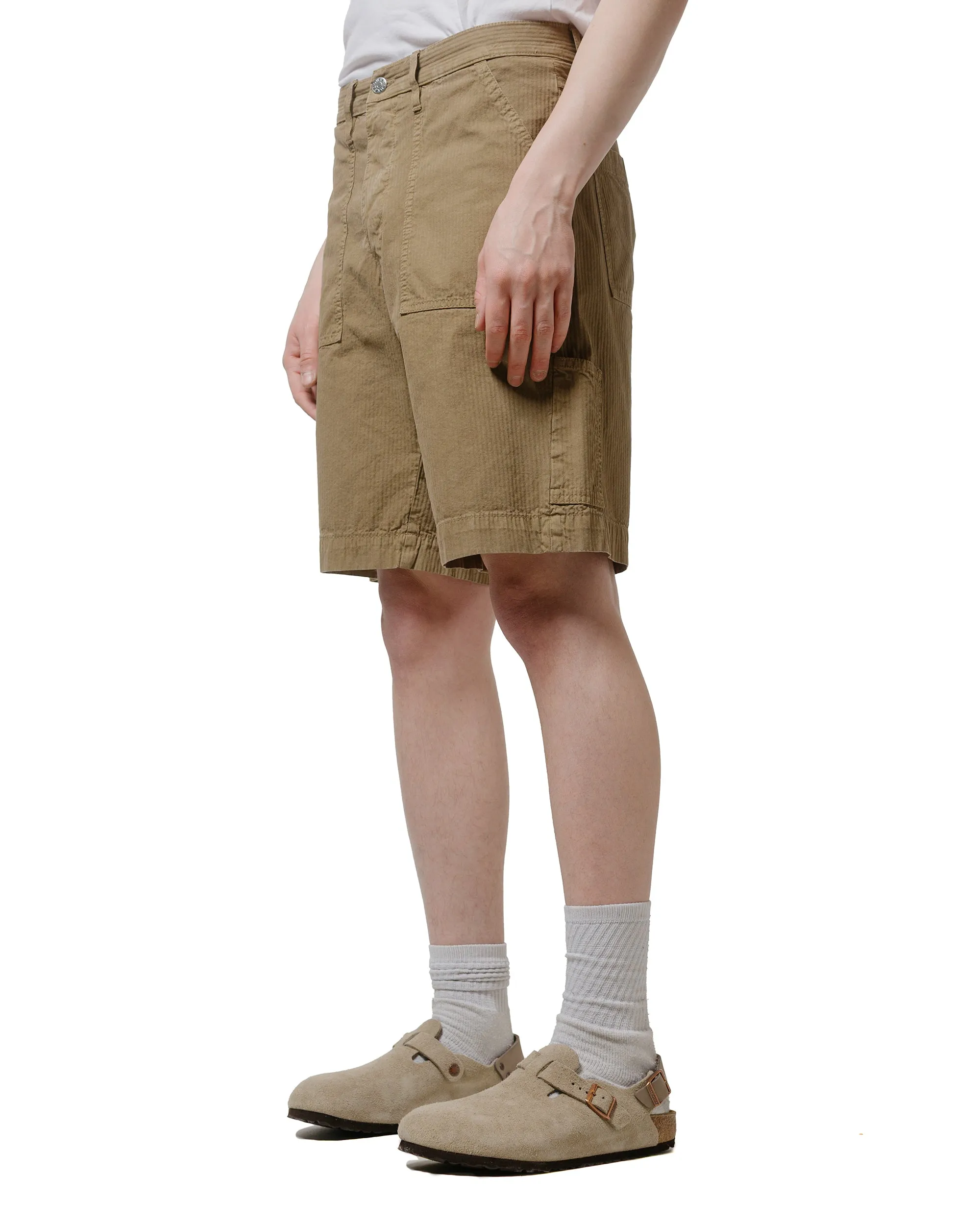 Rectangular Shape Comfortable" Sunflower Wide Twist Work Short Light Brown