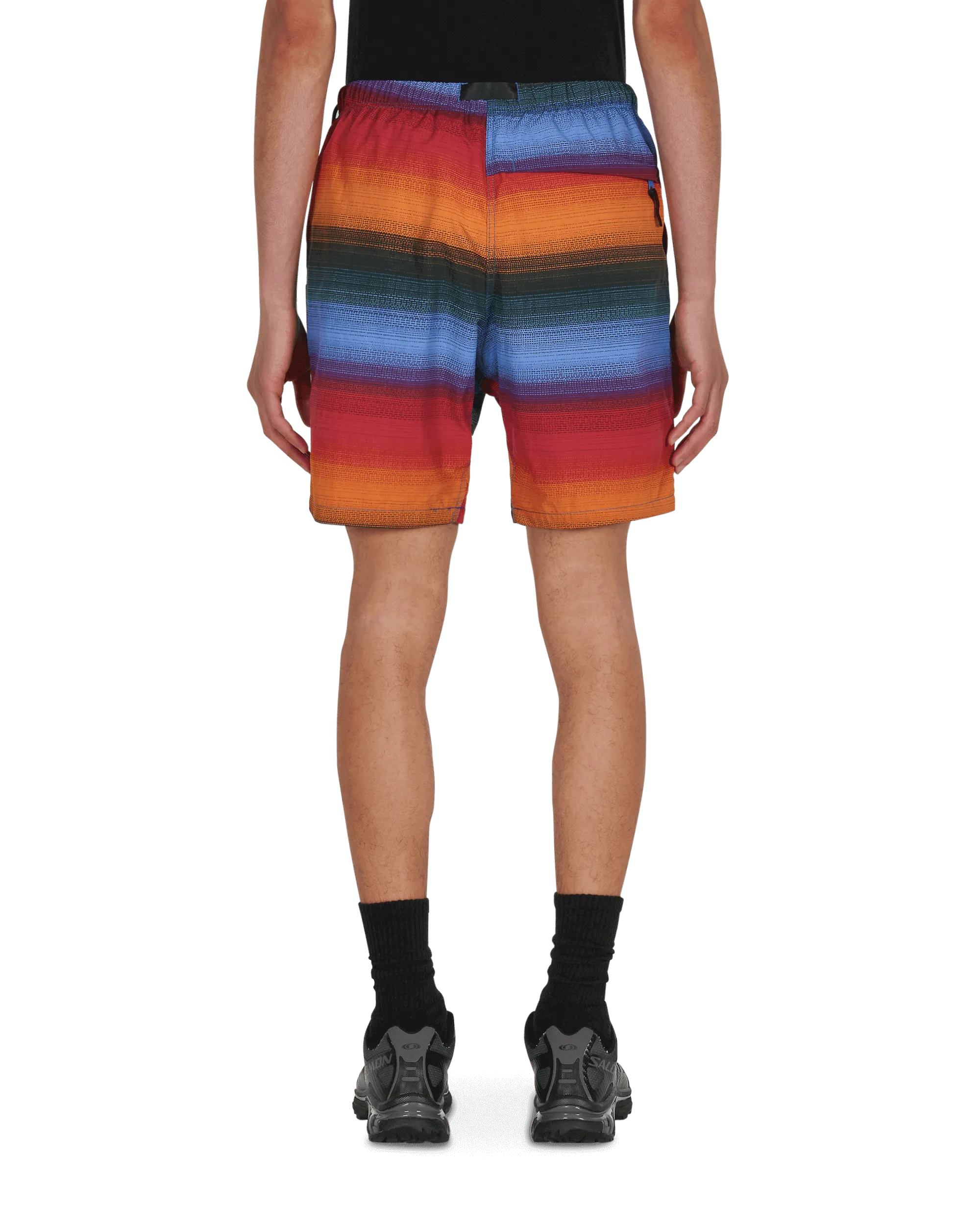 Anti-Fake Remarketing Advertising College Shell Packable Shorts Multicolor