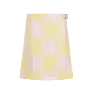 Jupe en Coton Rose Sorbet