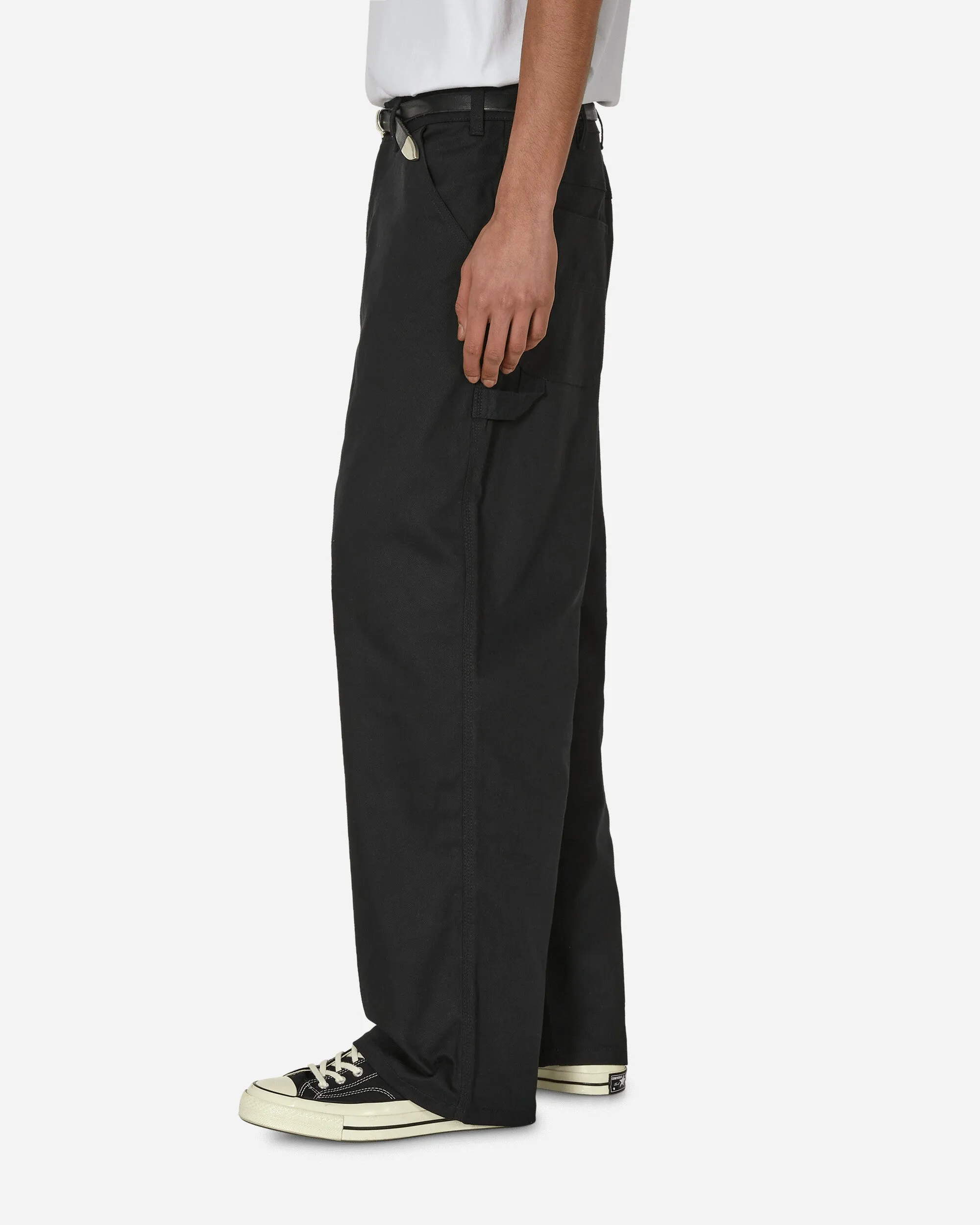 Stretchable and Comfortable Carpenter Pants Black