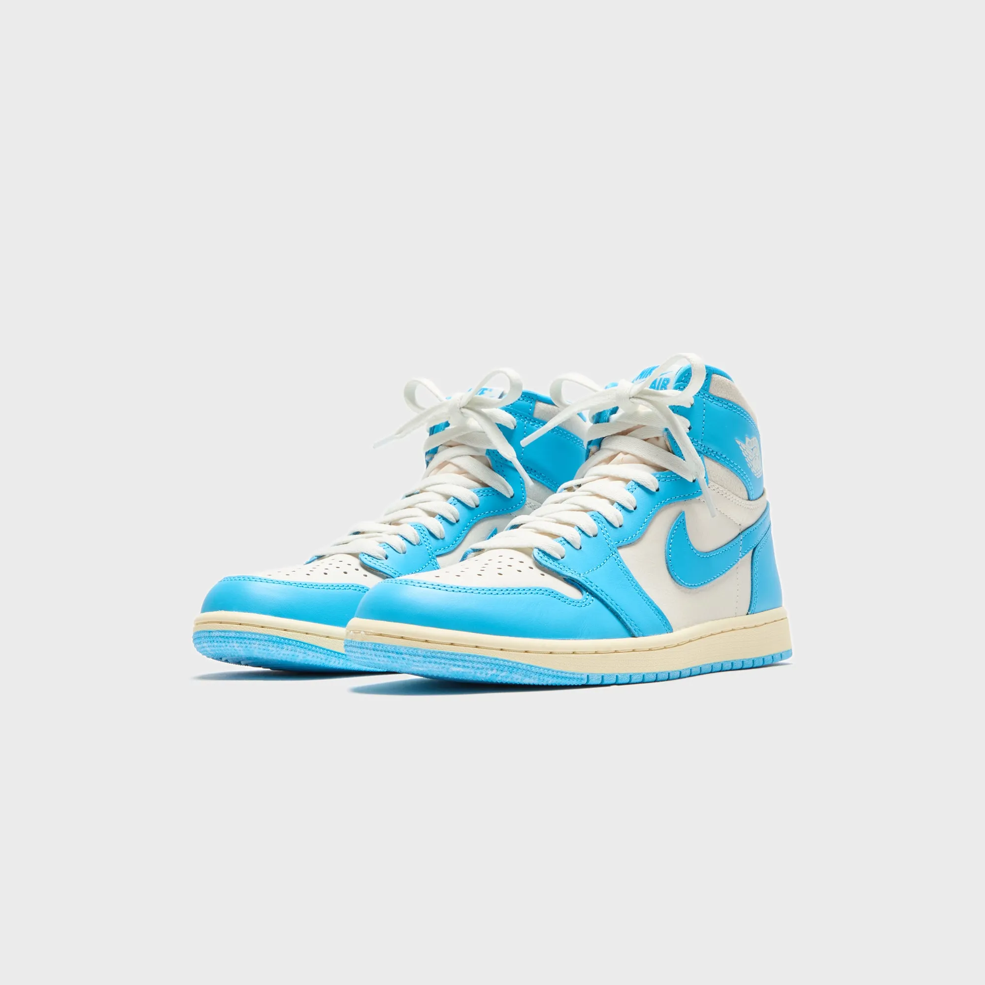 Jordan Air Jordan 1 High Retro Og - Dark Powder Blue / Blue / Sail Comfort Securing Breathable Material