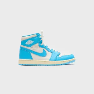Casual Footwear Jordan Air Jordan 1 High Retro Og - Dark Powder Blue / Blue / Sail