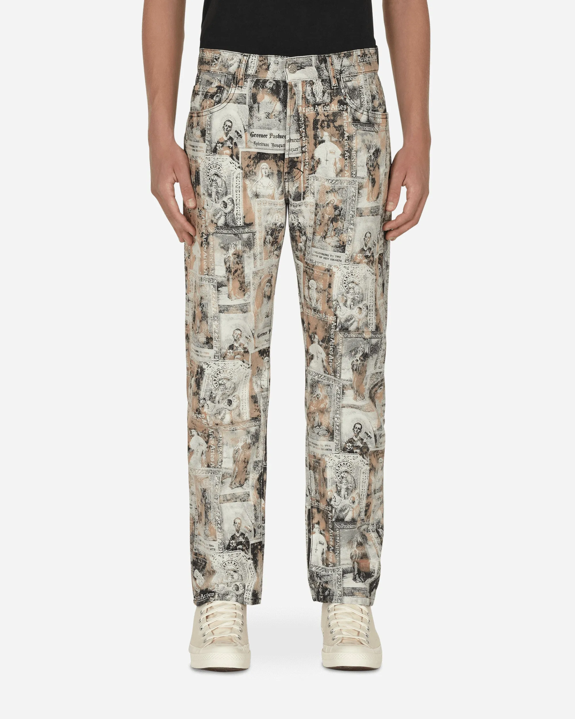 Wood Look Light Padding Santino Lilly Jeans Multicolor