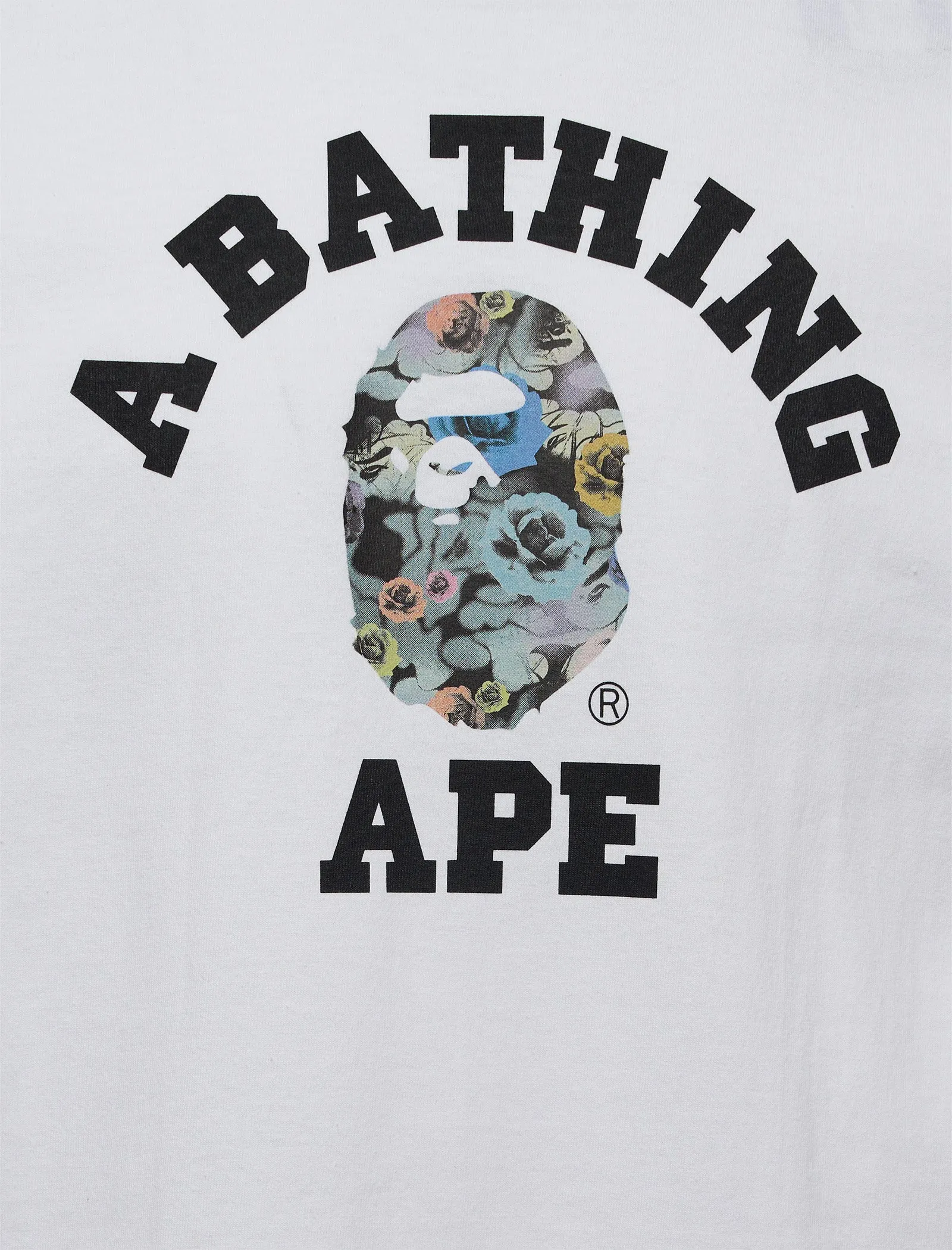 Floral Camo Tee Warm Cotton Smell History