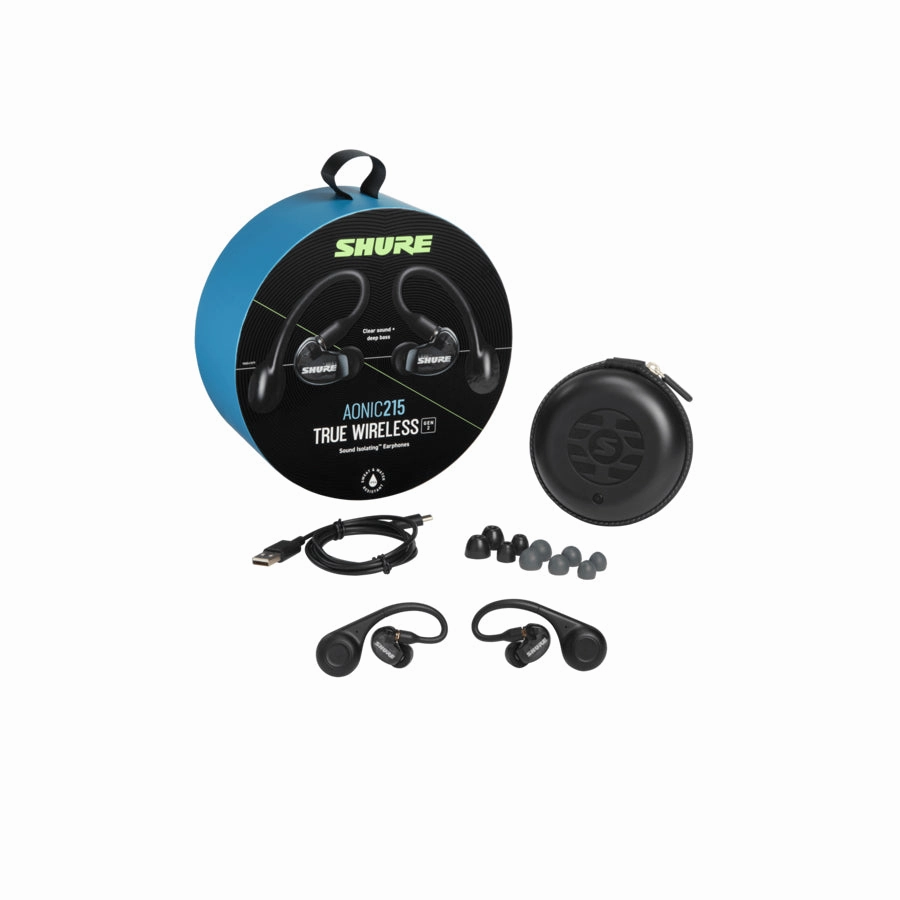 Shure AONIC 215 Gen 2 True Wireless Sound Isolating Earphones