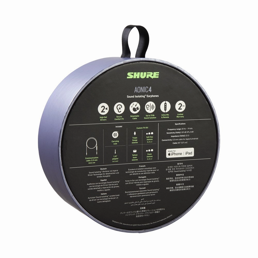 Shure AONIC 4 Sound Isolating Earphones