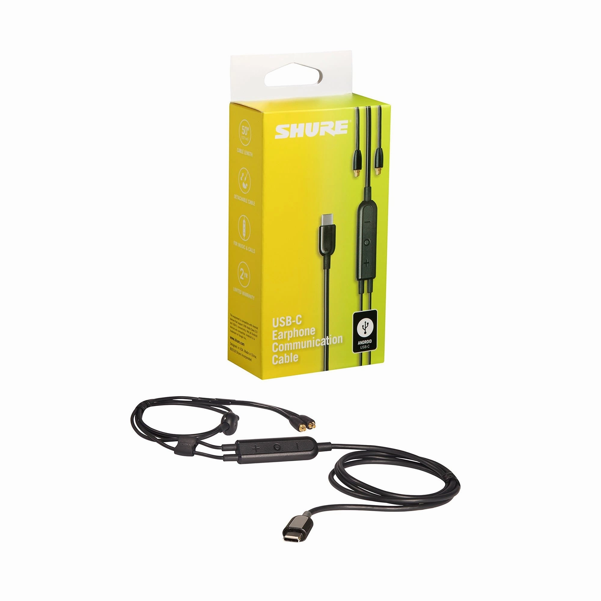 Shure Remote   Mic USB Type-C Cable (RMCE-USB)