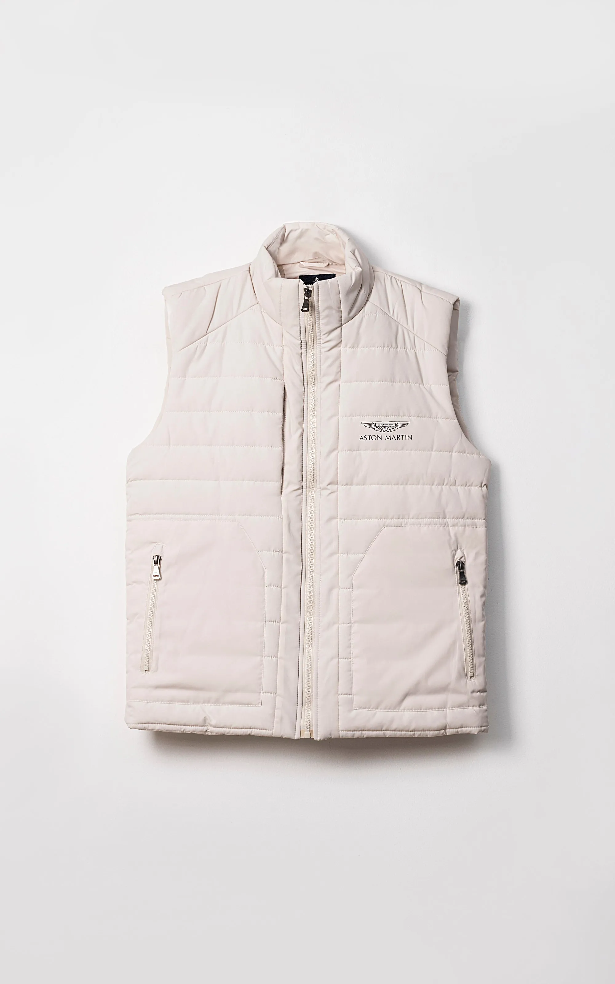 Signature  Sleeveless Jacket Beige Rule Slip Resistant Shoes With Synthetic Lining