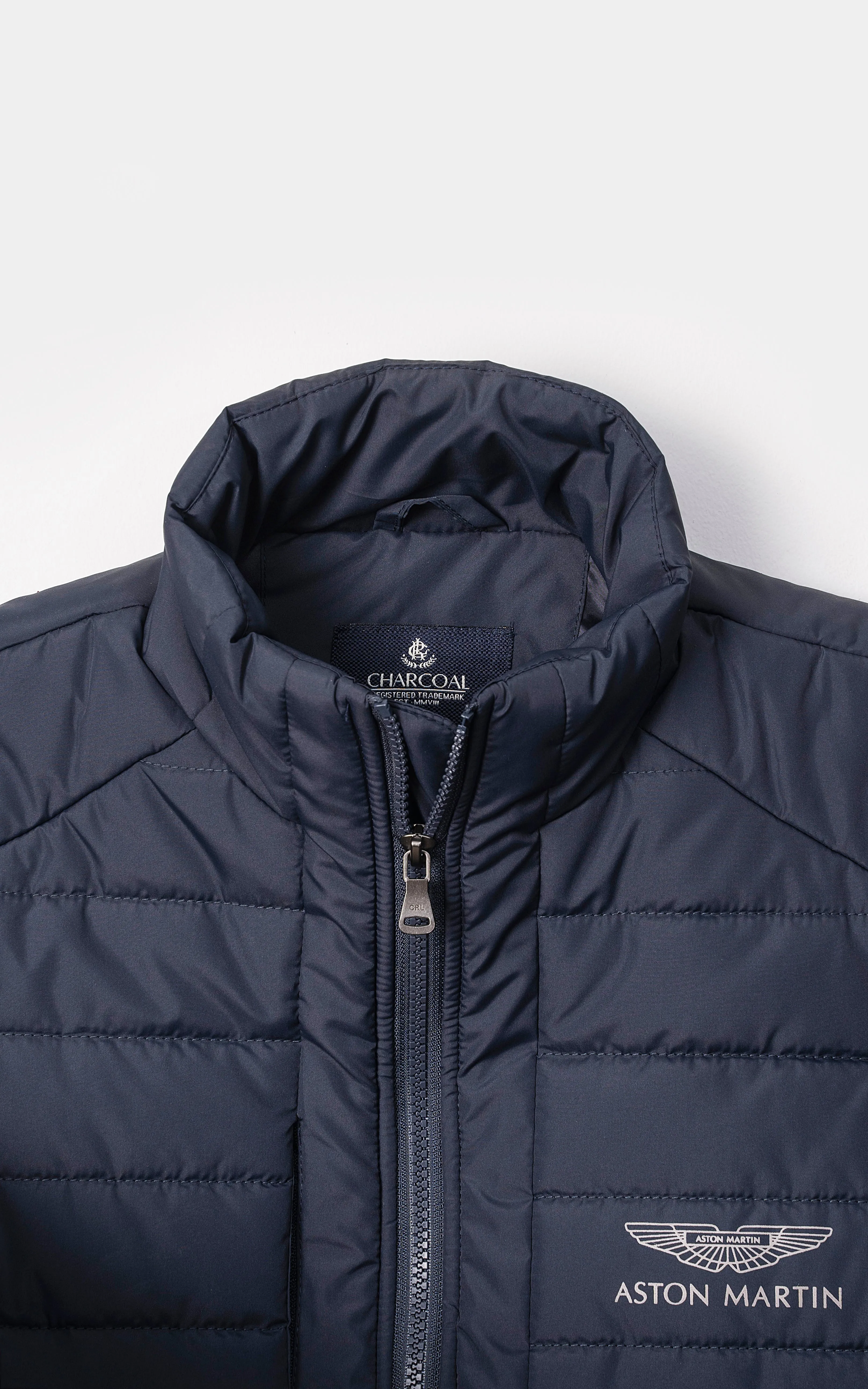 Memory Foam Sockliner Signature  Sleeveless Jacket Navy