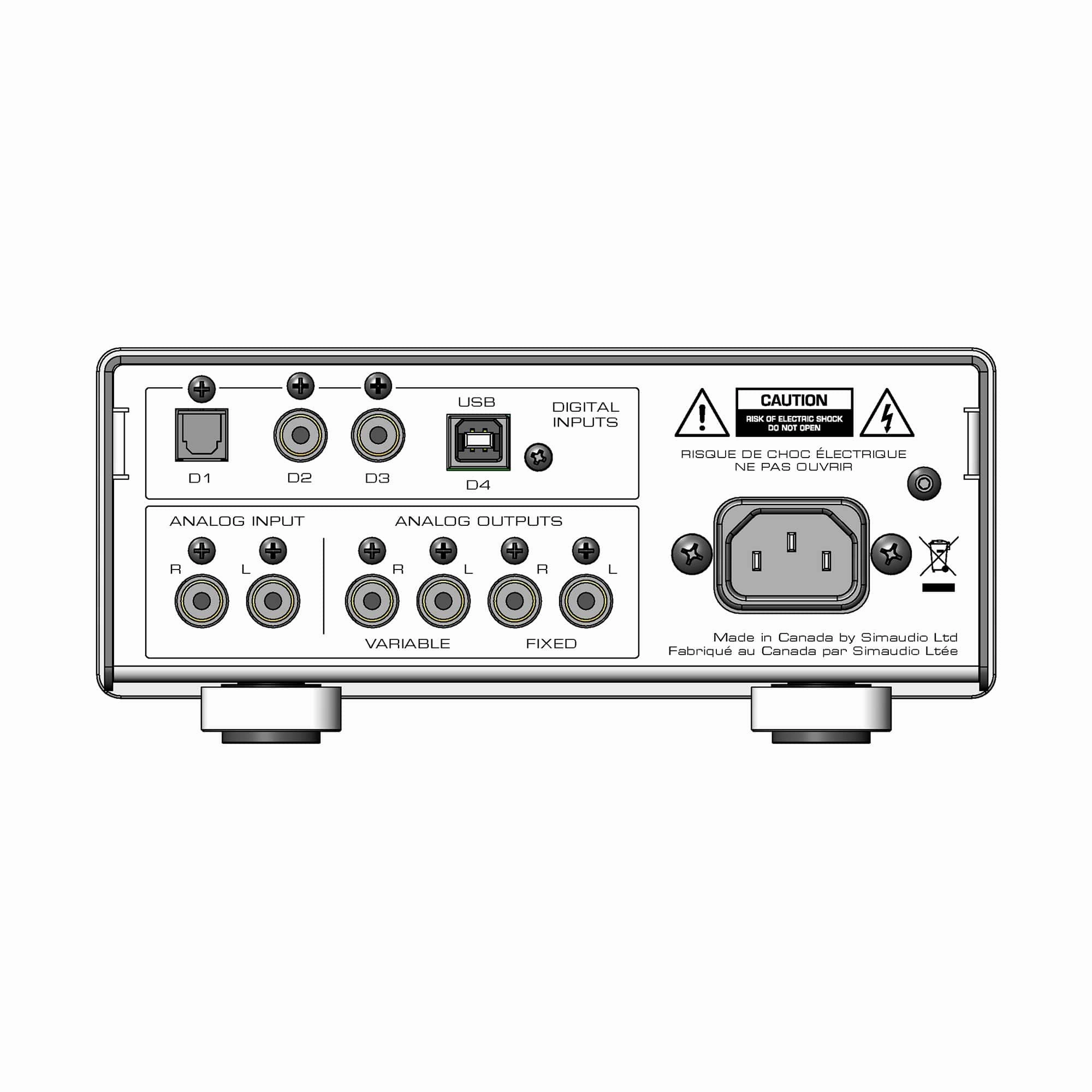 Simaudio MOON 230HAD Headphone Amplifier & DAC