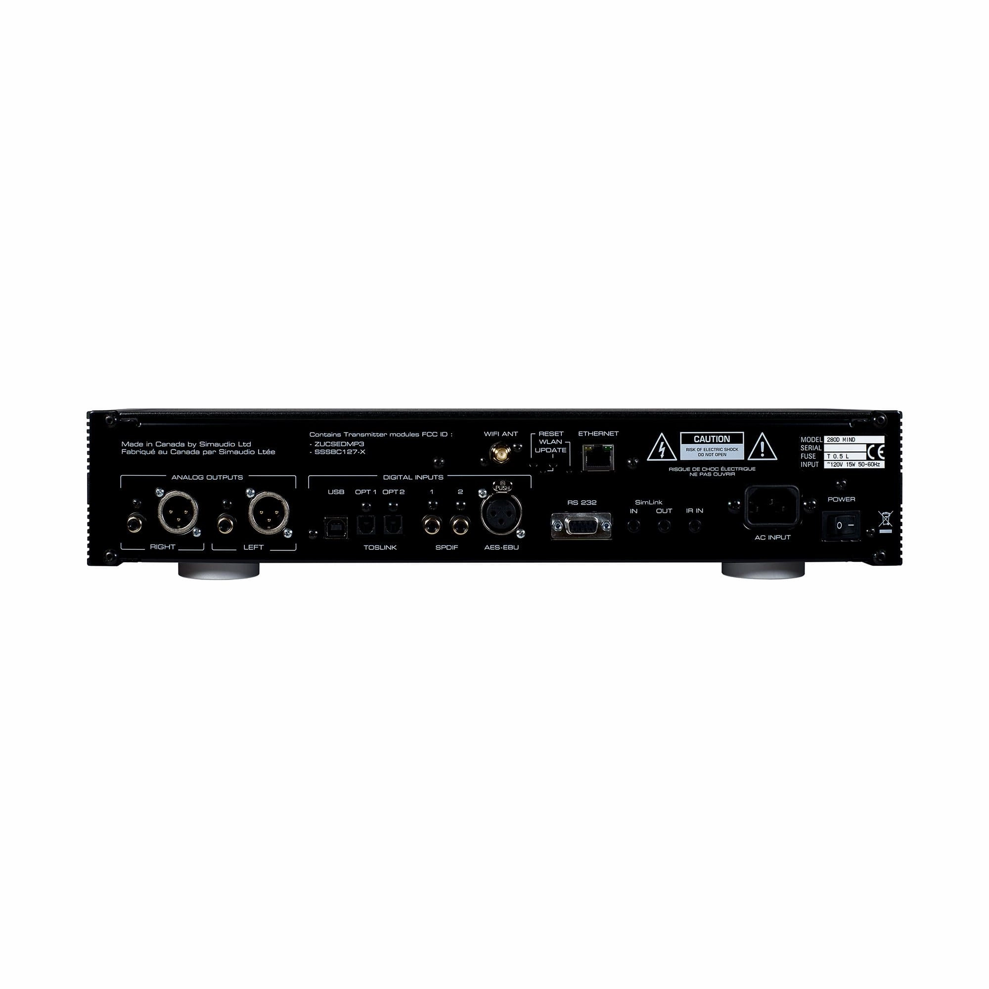 Simaudio MOON 280D DSD DAC & MiND2 Streamer