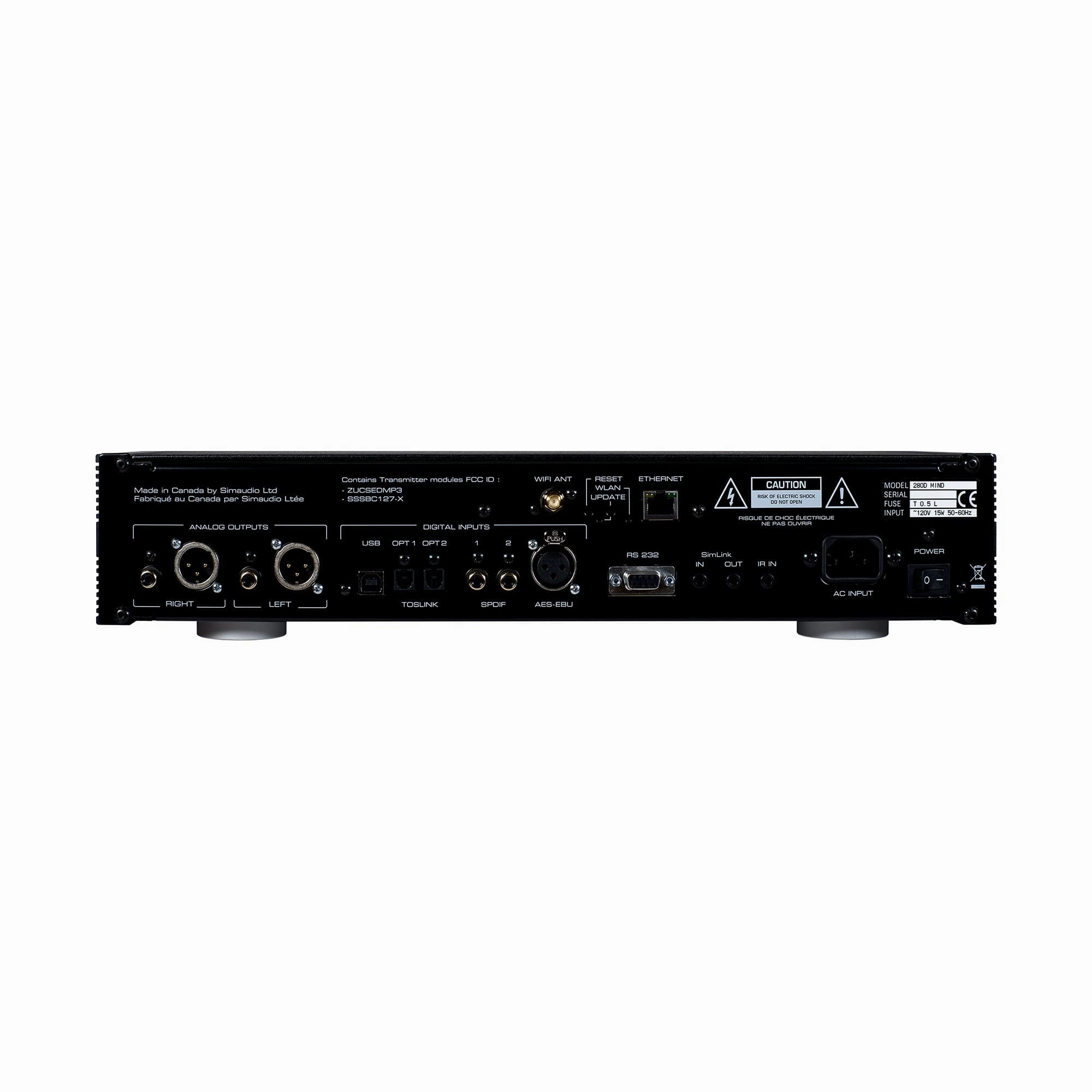 Simaudio MOON 280D DSD DAC & MiND2 Streamer