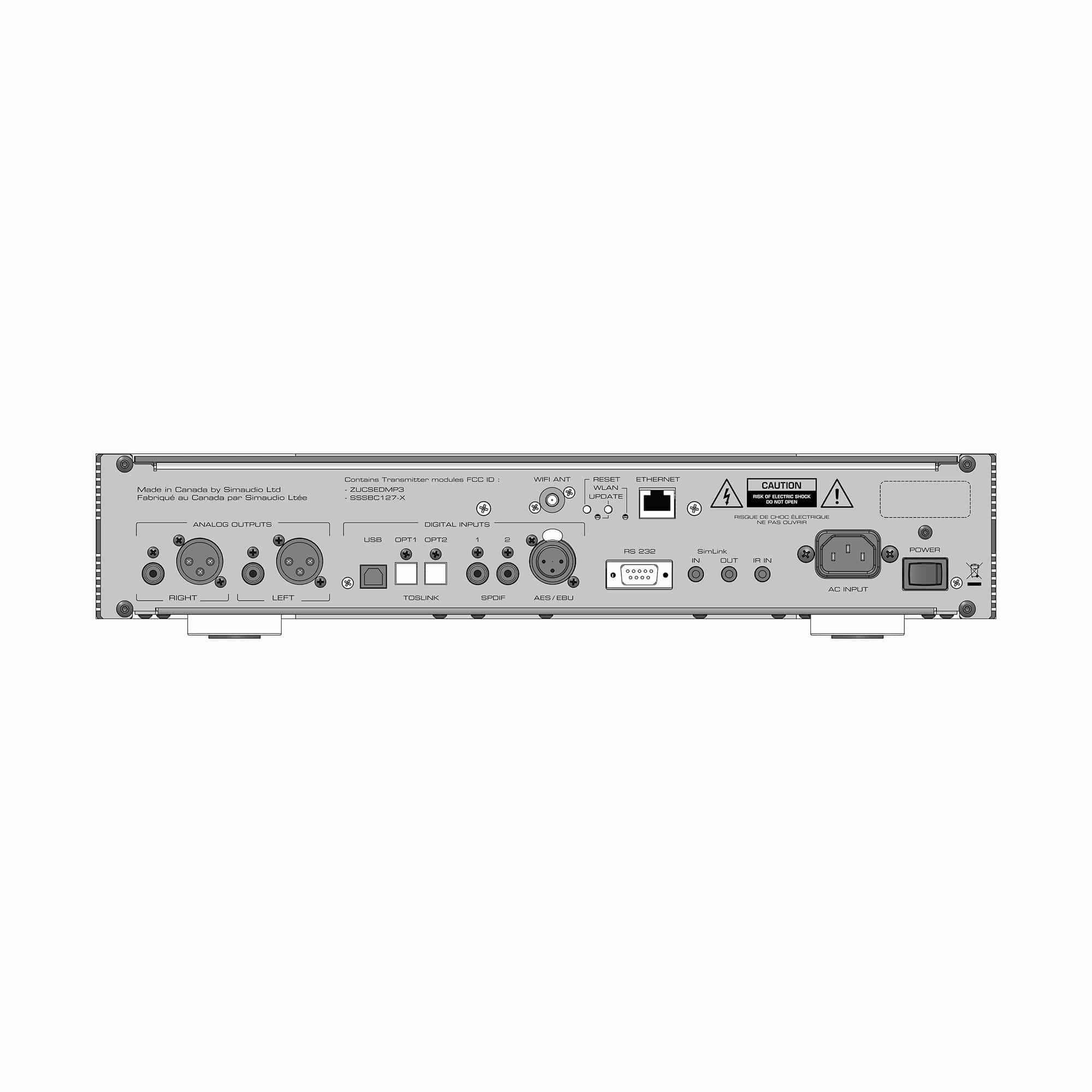 Simaudio MOON 280D DSD DAC & MiND2 Streamer