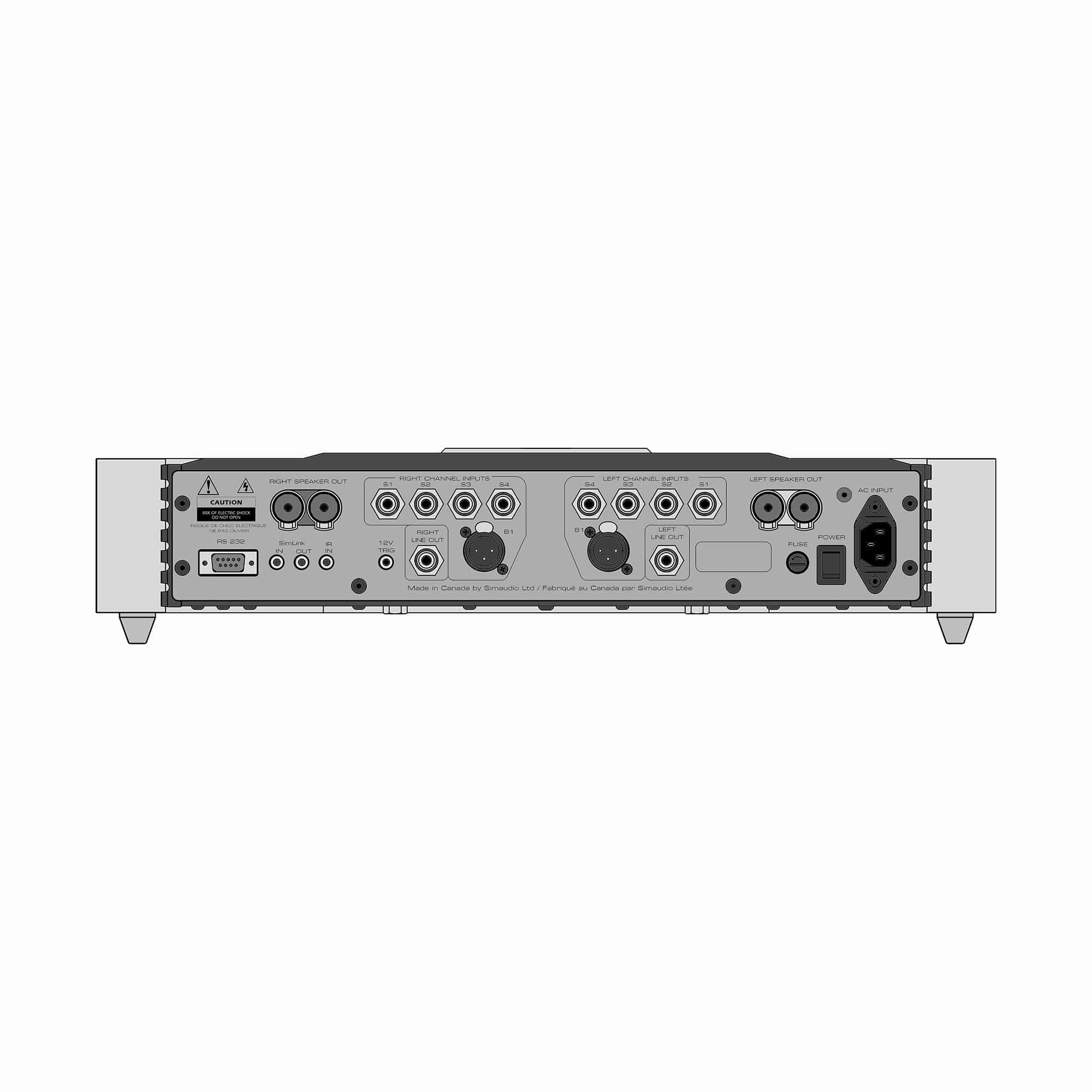 Simaudio MOON 600i V2 Dual Mono Integrated Amplifier