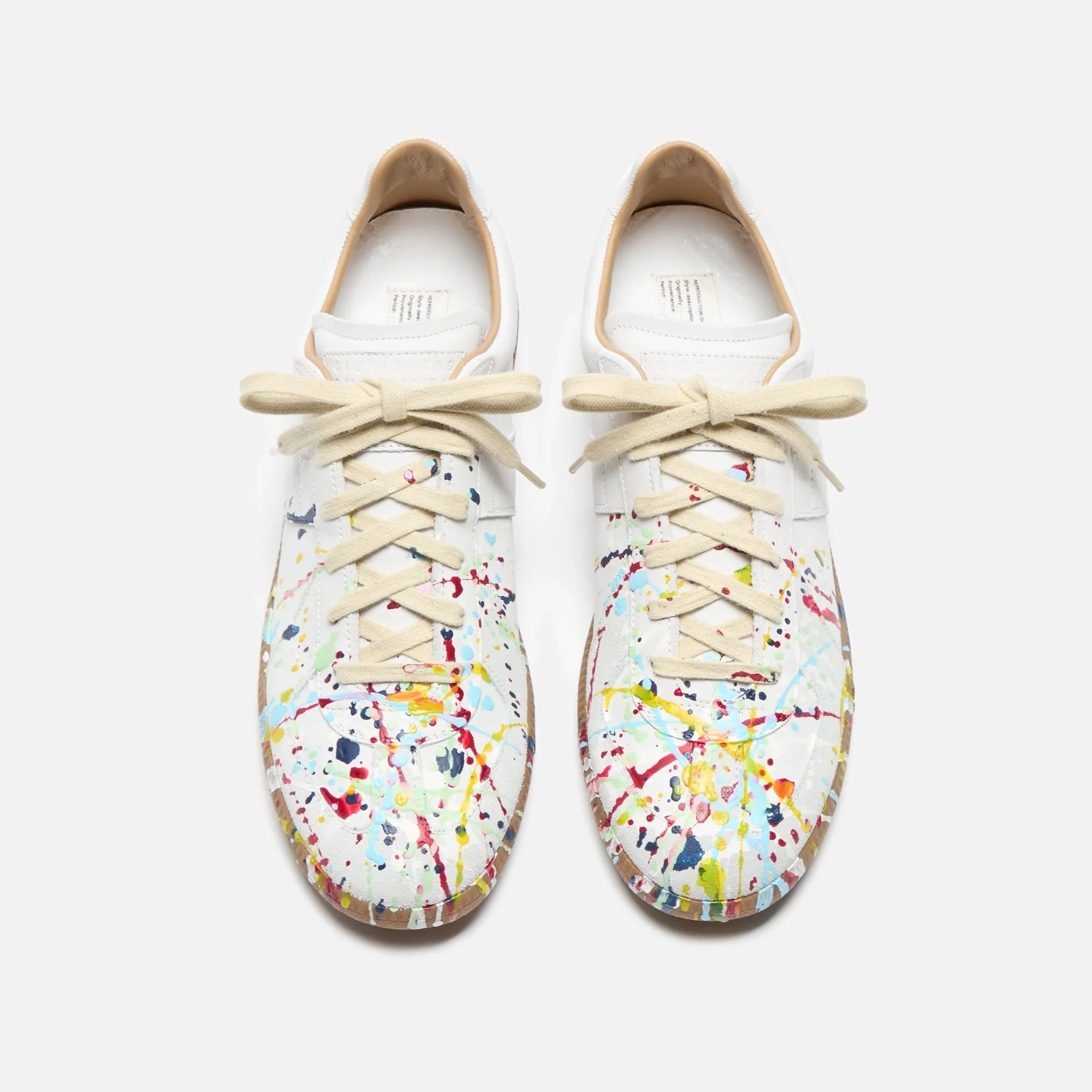 Maison Margiela Replica Painter - Off White / Paint Comfort Timeless
