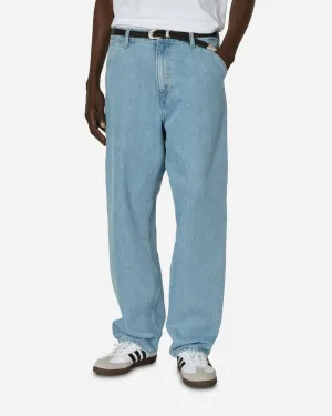 Comfortable Tattoo Video Single Knee Pants Blue (Heavy Stone Bleached)