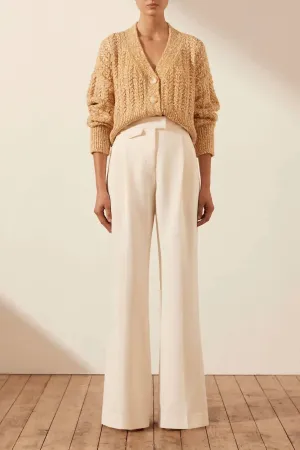 Cardigan Siqueira en Taffy / Crème