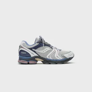 Saucony Progrid Triumph 4 - White / Blue Stride with Confidence Confidence Starts Here