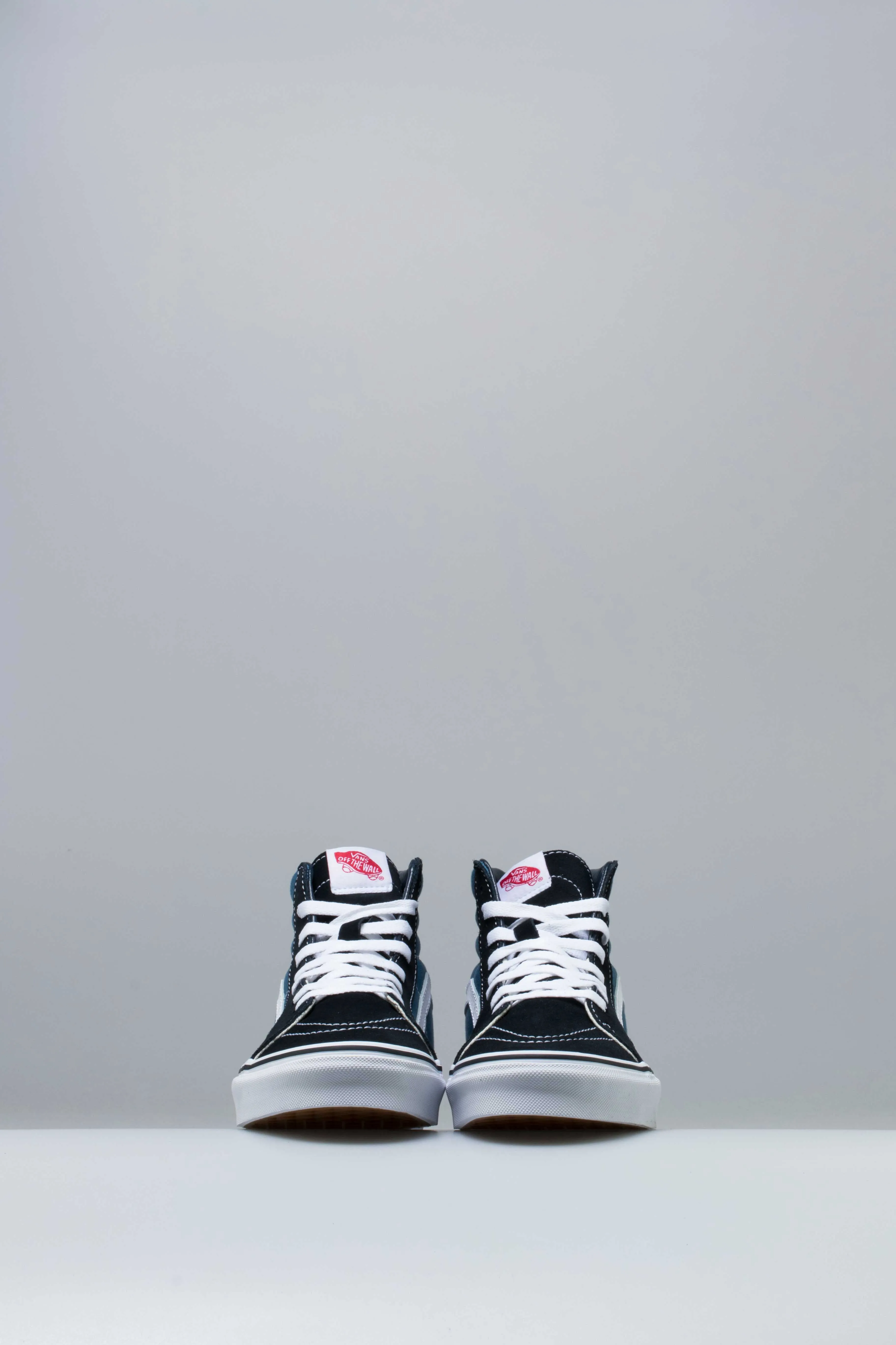 Sk8 Hi Mens Skate Shoe - Blue/White/Black Slip-Through Design