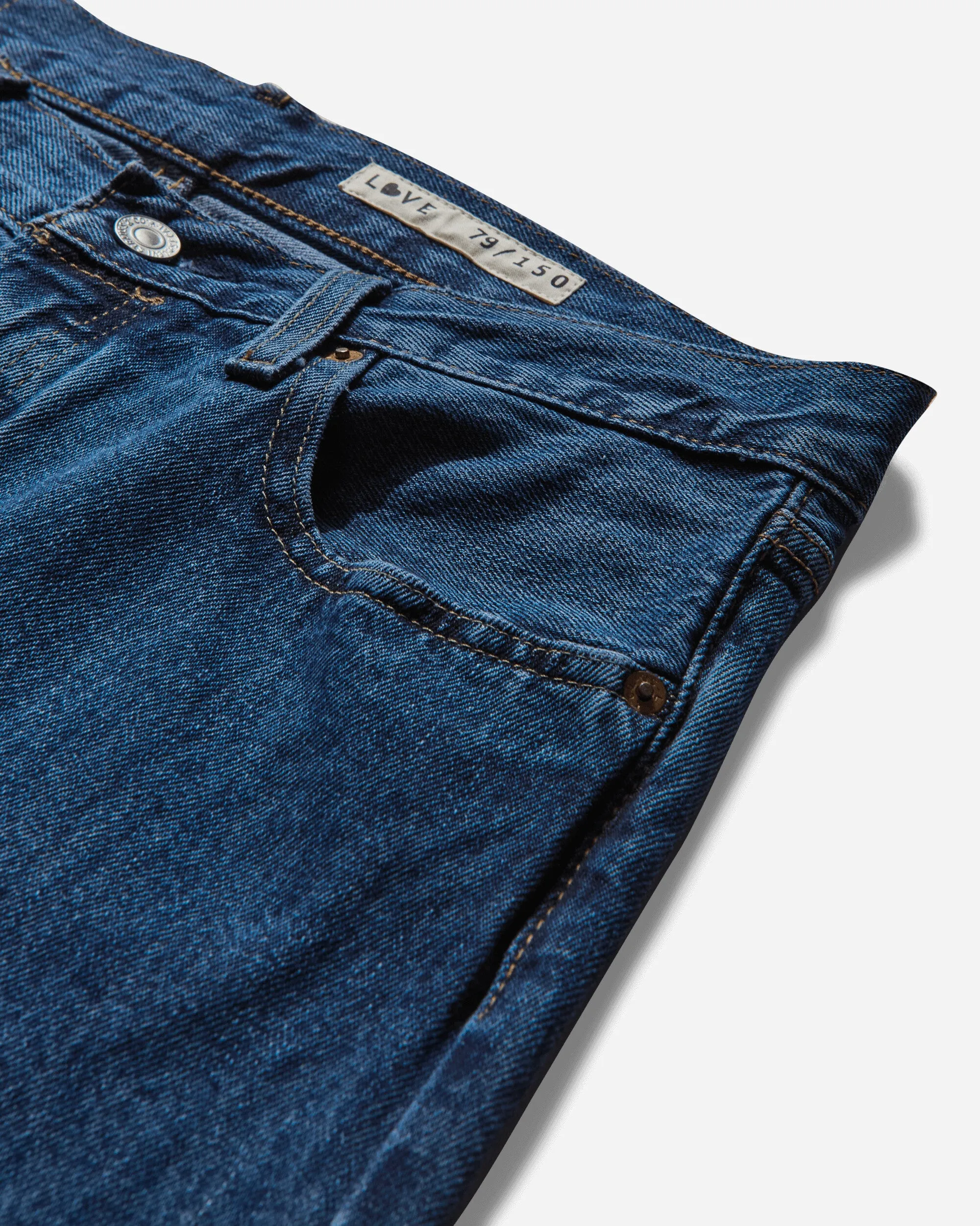 Comfortable Individual Slam Jam 501 150Th Anniversary Jeans Blue Stone Washed